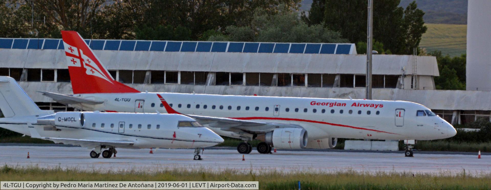 4L-TGU, 2007 Embraer 190AR (ERJ-190-100IGW) C/N 19000064, Aeropuerto de Foronda - Vitoria-Gasteiz - Euskadi - España