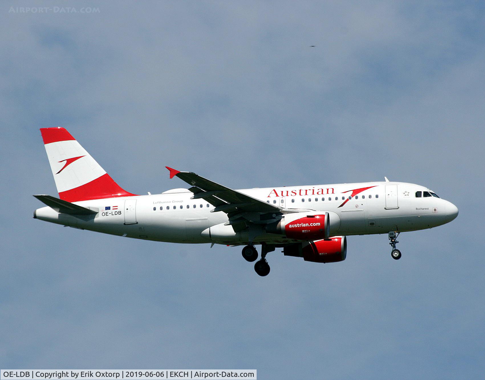 OE-LDB, 2004 Airbus A319-112 C/N 2174, OE-LDB landing rw 04L