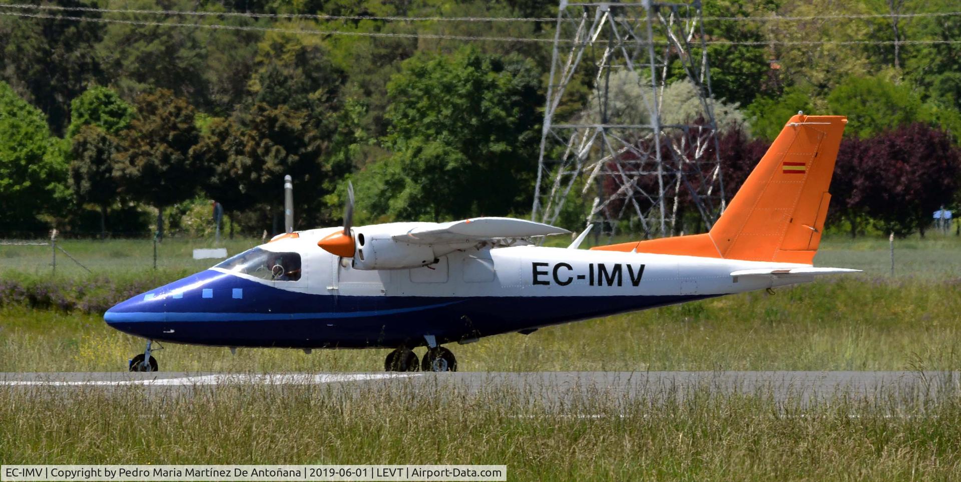 EC-IMV, 1983 Partenavia P-68C C/N 290, Aeropuerto de Foronda - Vitoria-Gasteiz - Euskadi - España