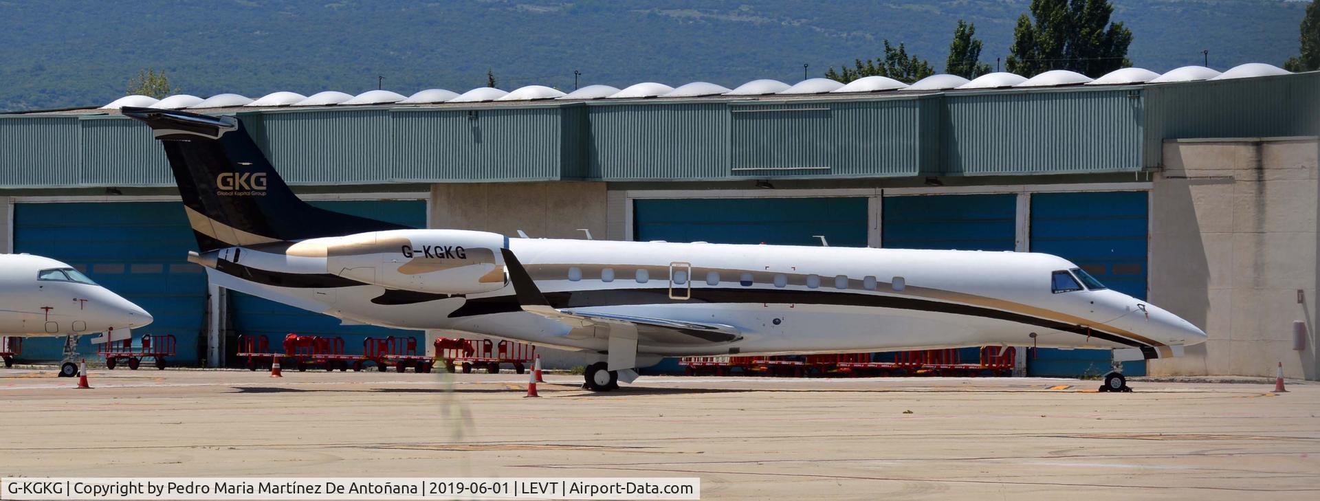 G-KGKG, 2007 Embraer EMB-135BJ Legacy 600 C/N 14500986, Aeropuerto de Foronda - Vitoria-Gasteiz - Euskadi - España