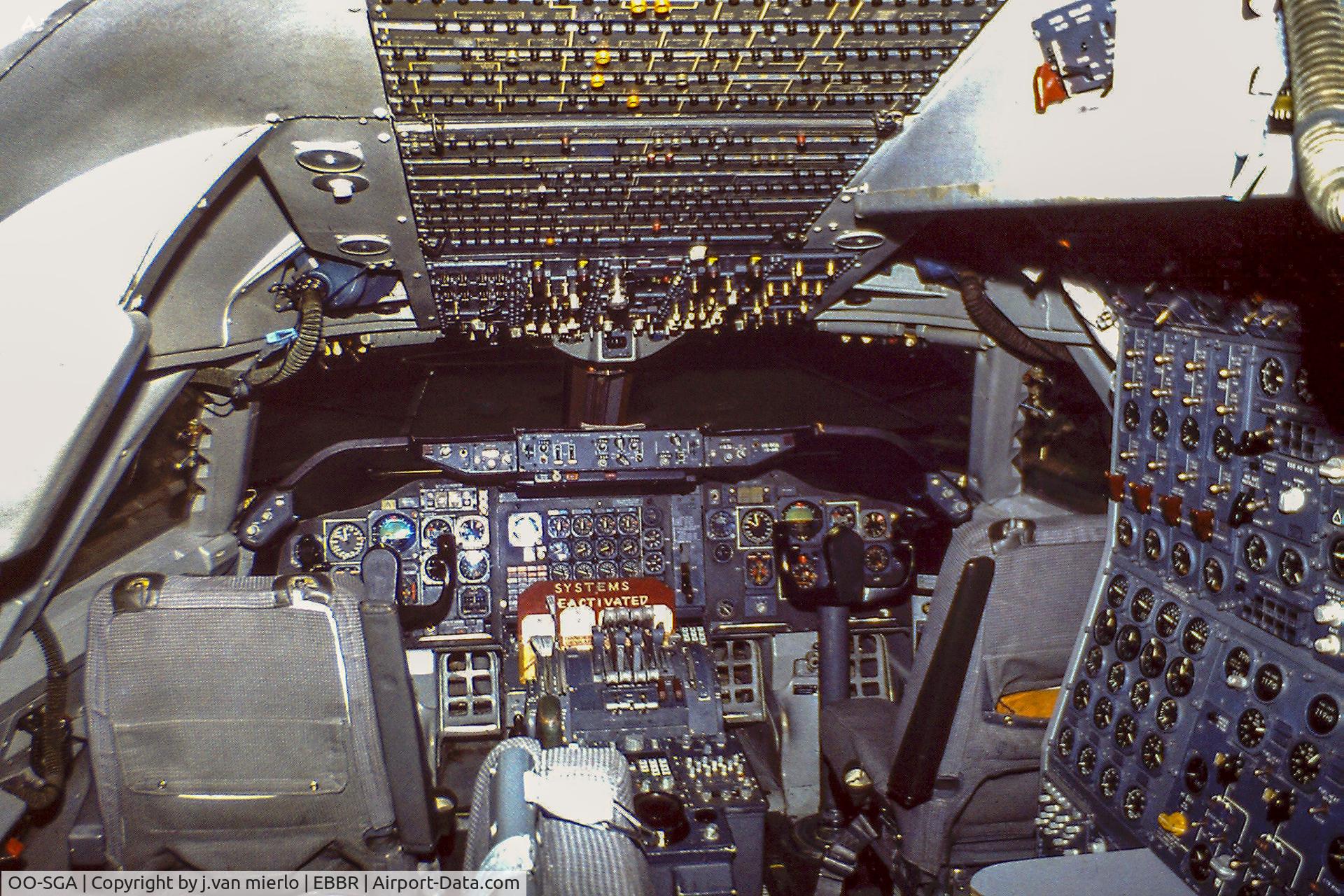 OO-SGA, 1970 Boeing 747-129 C/N 20401, SABENA Maintenance '80s