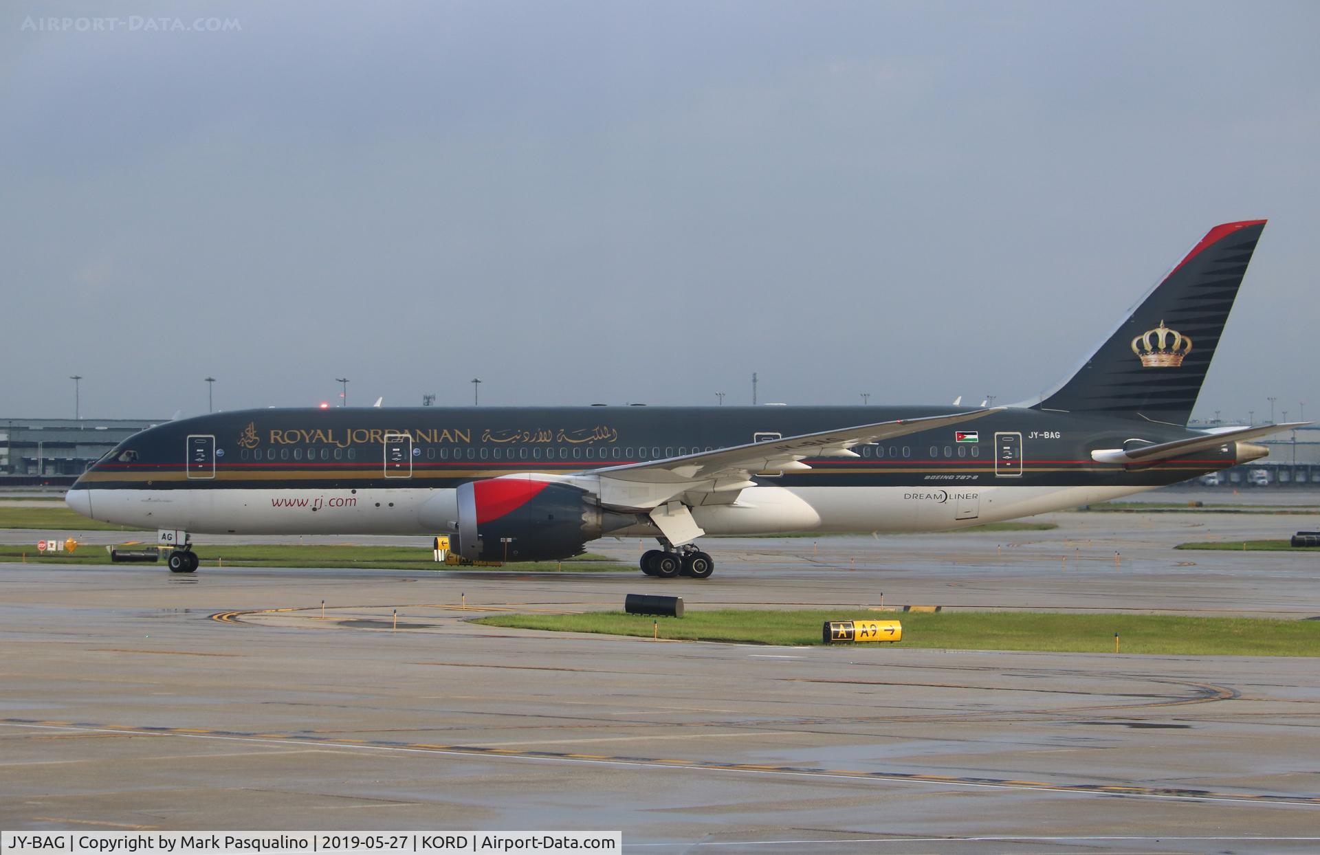 JY-BAG, 2016 Boeing 787-8 Dreamliner Dreamliner C/N 37984, Boeing 787-8