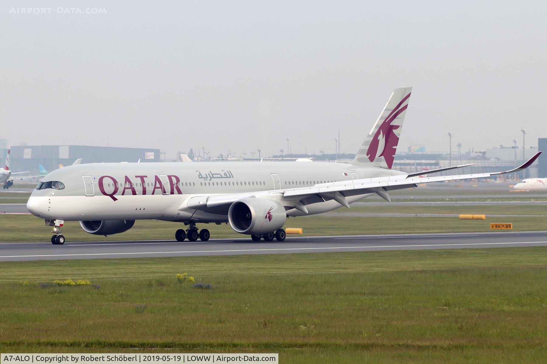 A7-ALO, 2016 Airbus A350-941 C/N 063, A7-ALO @ LOWW 2019