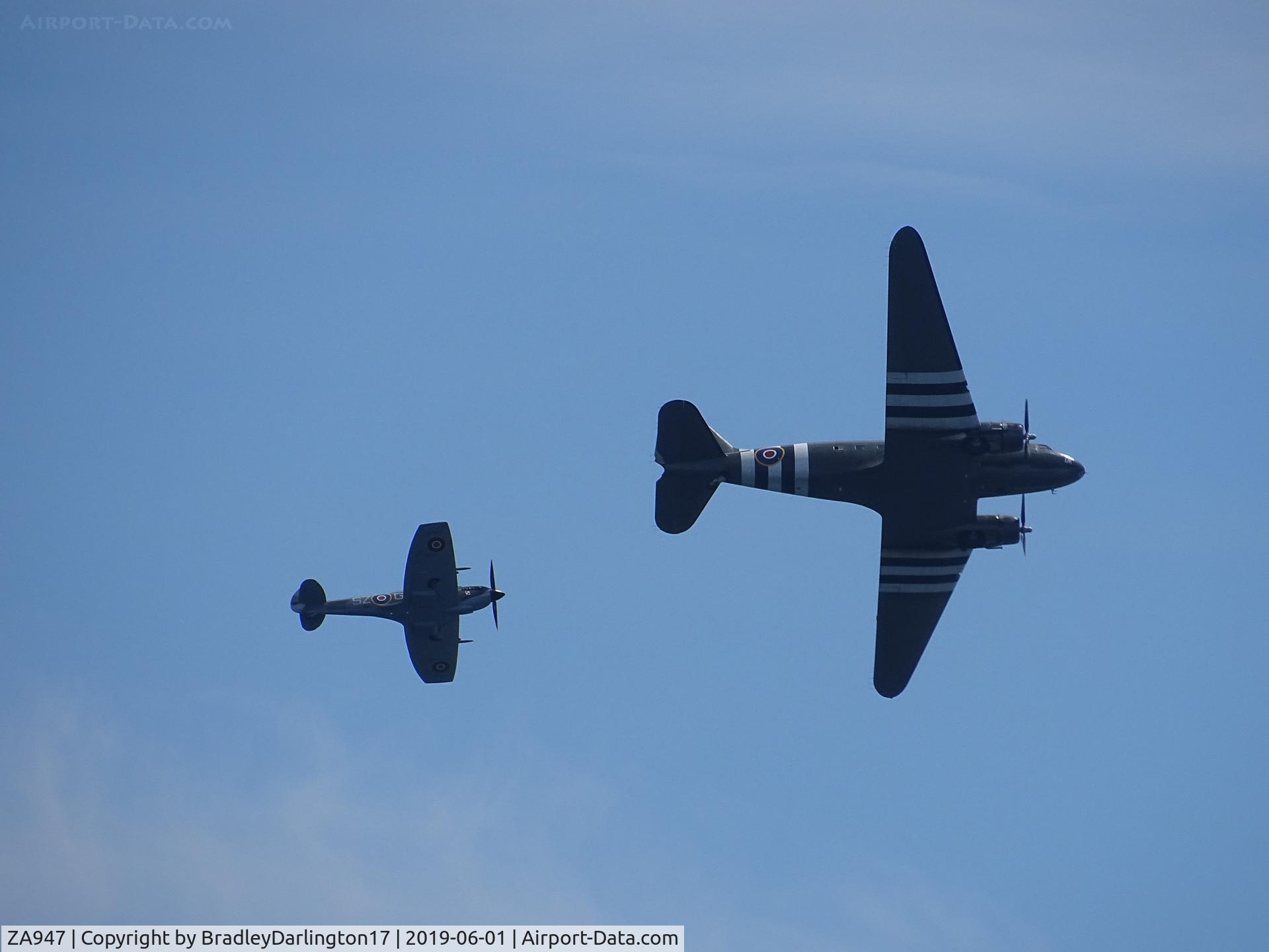 ZA947, 1943 Douglas C-47A-60-DL Dakota III C/N 10200, ZA947 Torbay Airshow 2019