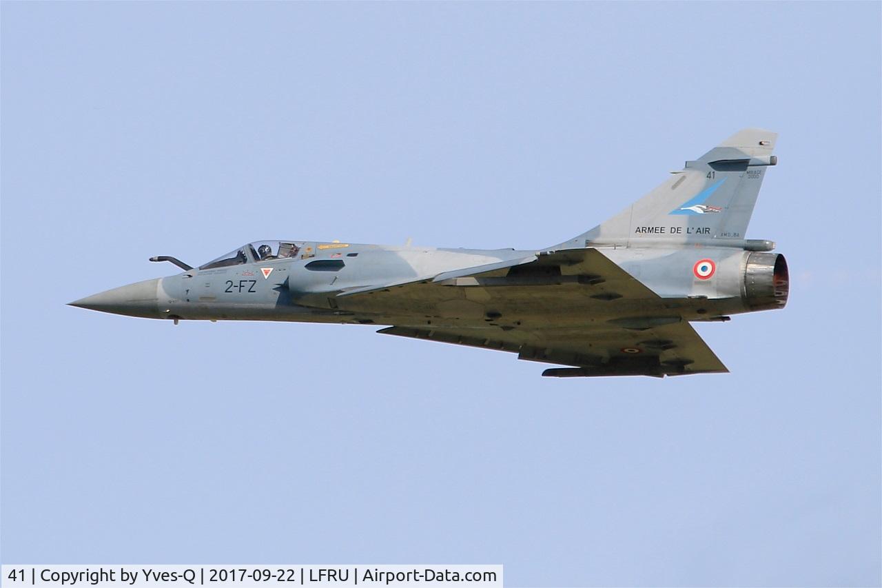 41, Dassault Mirage 2000-5F C/N 41, Dassault Mirage 2000-5F, On display, Morlaix-Ploujean airport (LFRU-MXN) Air show 2017