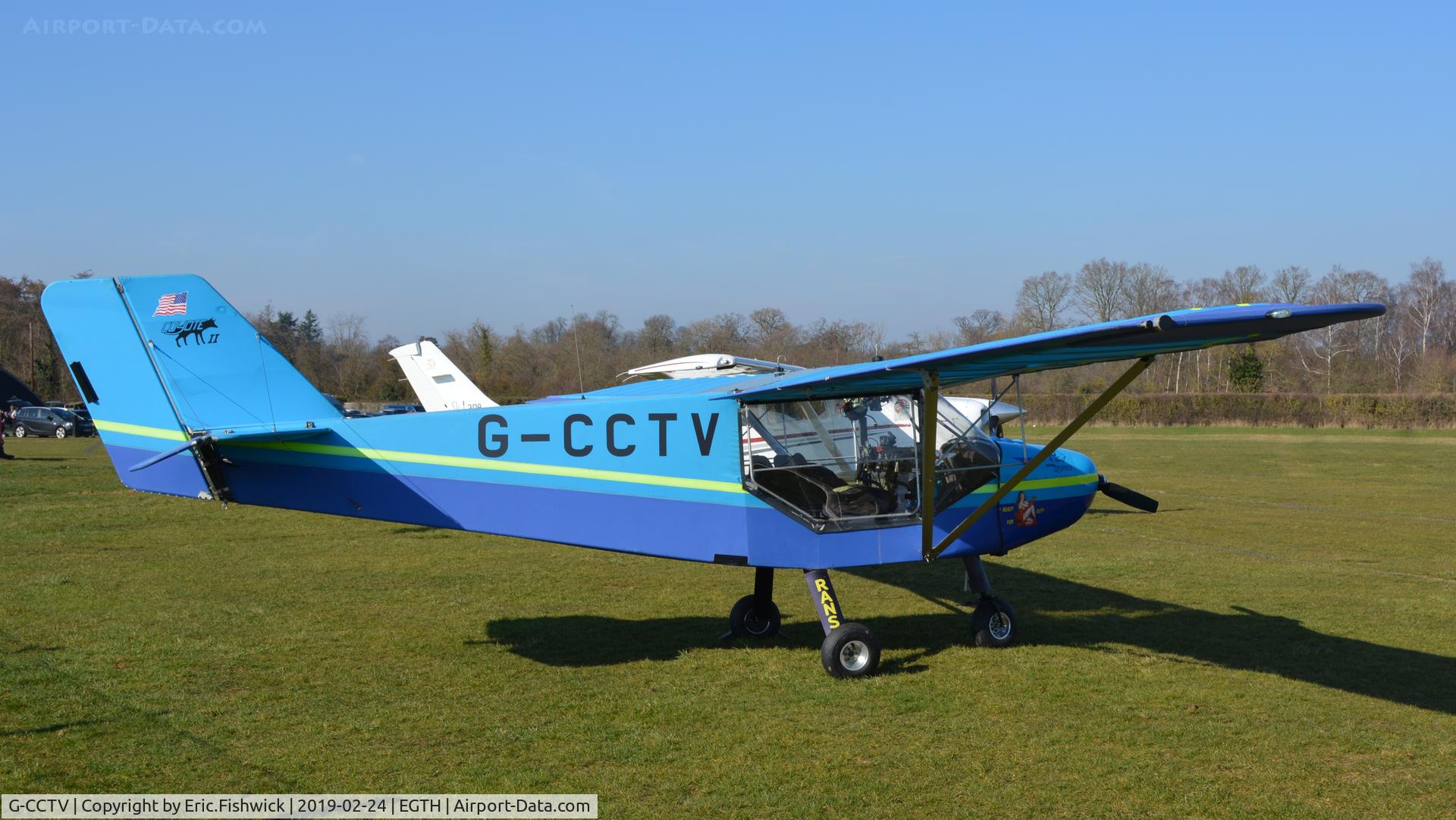 G-CCTV, 2003 Rans S-6ES Coyote II C/N PFA 204-14069, 2. G-CCTV at the Shuttleworth Collection, Feb. 2019.