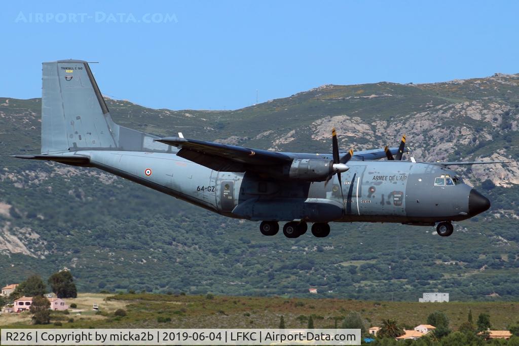 R226, Transall C-160R C/N 229, Landing
