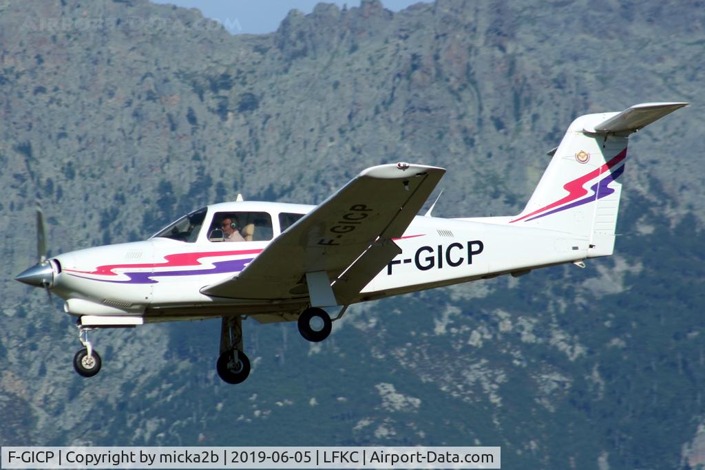 F-GICP, Piper PA-28RT-201T Turbo Arrow IV C/N 28R-8431004, Landing
