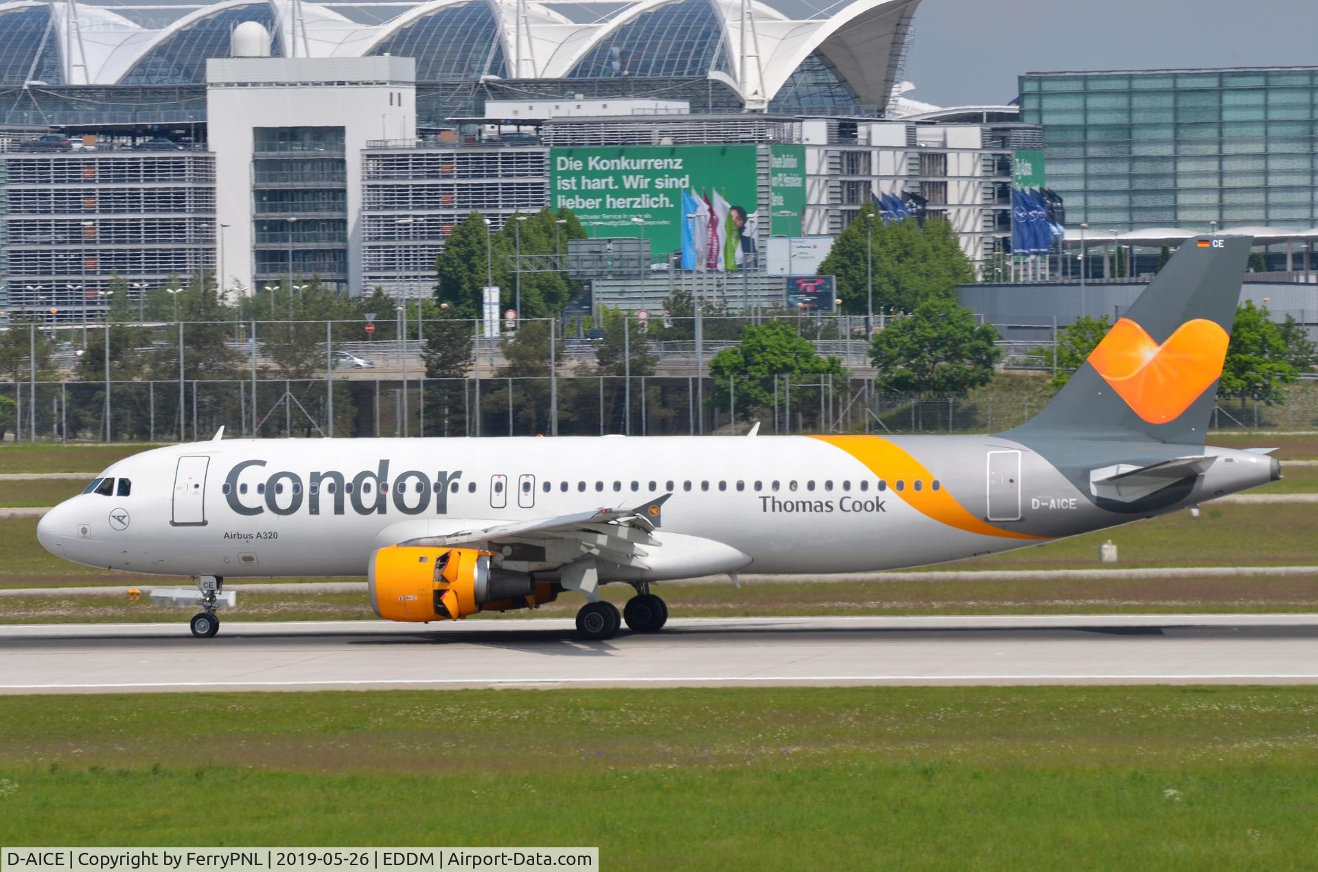 D-AICE, 1998 Airbus A320-212 C/N 0894, Arrival of Condor A320