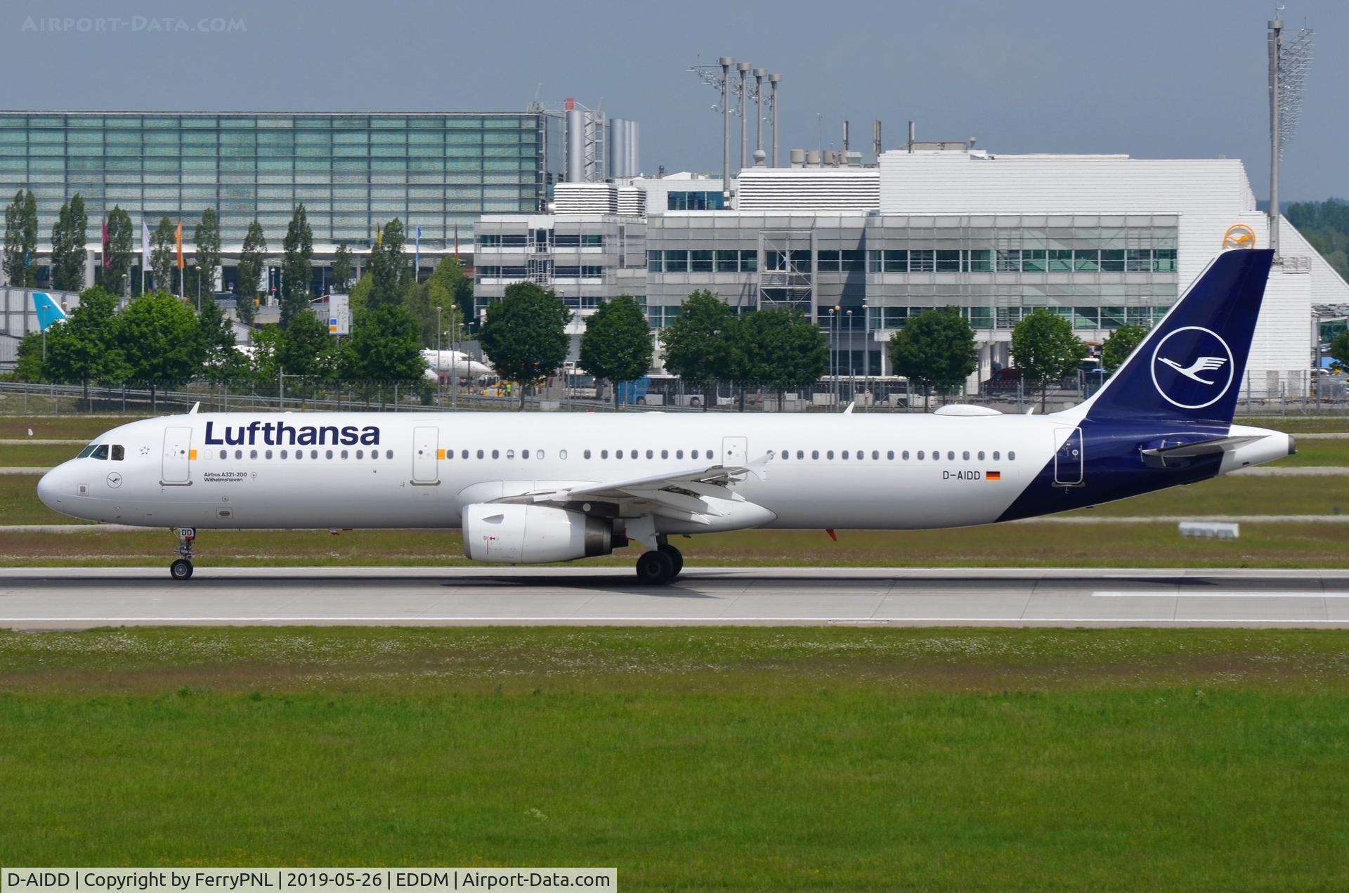 D-AIDD, 2010 Airbus A321-231 C/N 4585, Lufthansa A321