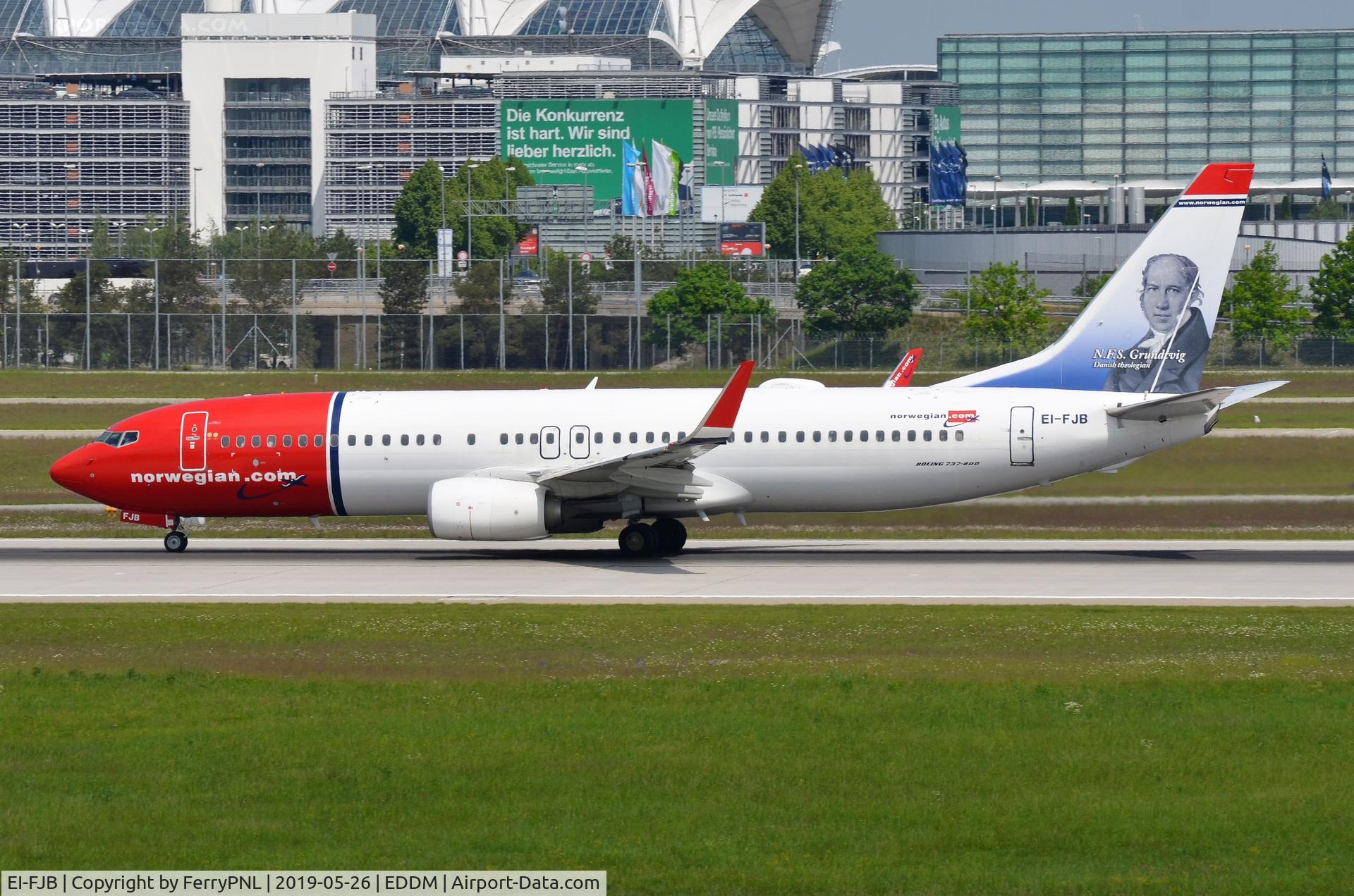 EI-FJB, 2015 Boeing 737-8JP C/N 42081, Departure of Norwegian B738