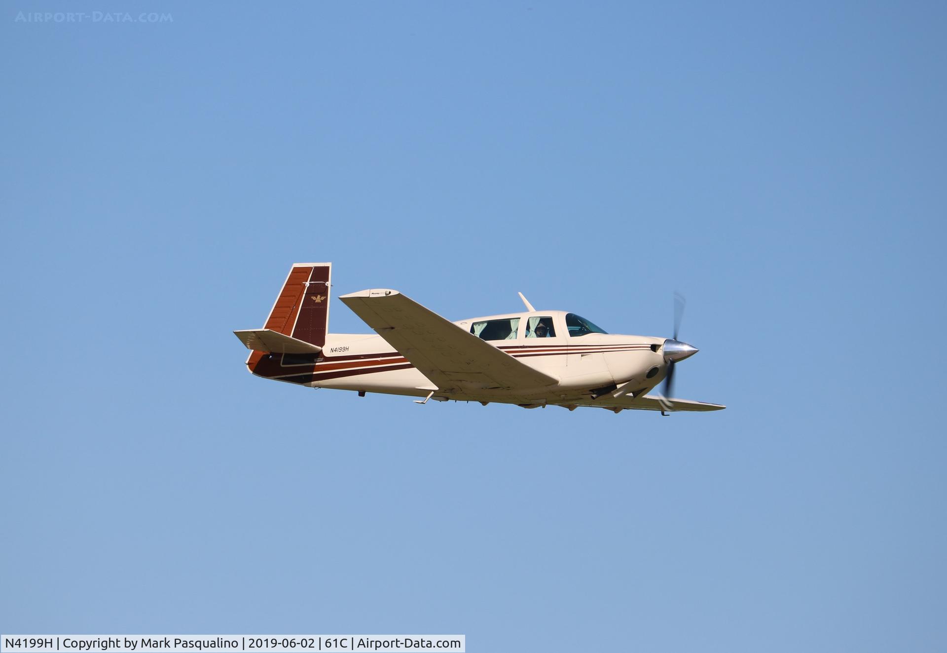 N4199H, 1978 Mooney M20J 201 C/N 24-0661, Mooney M20J