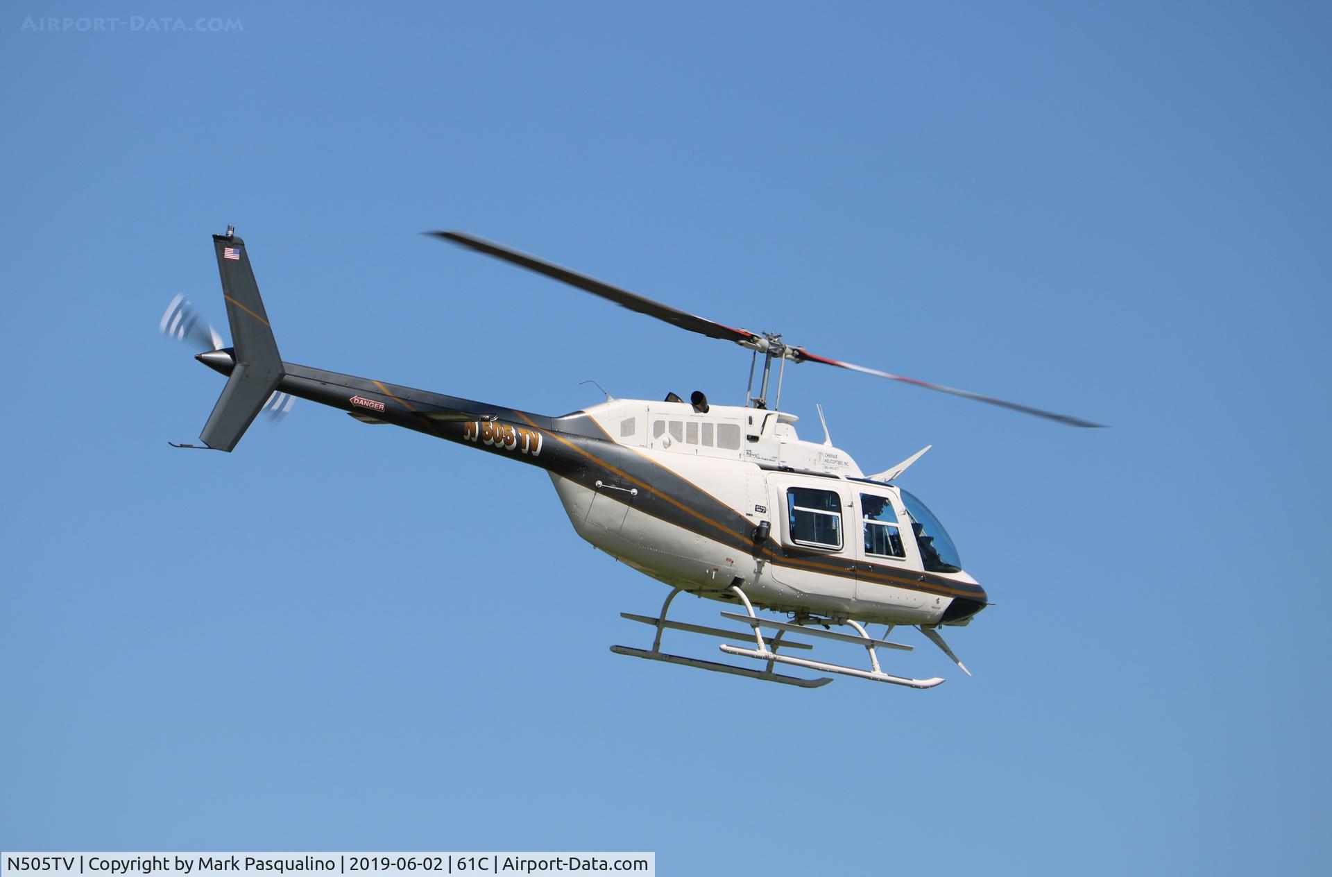 N505TV, 1980 Bell 206B C/N 3096, Bell 206B