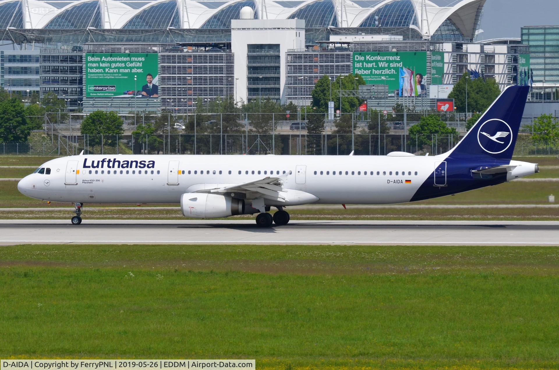 D-AIDA, 2010 Airbus A321-231 C/N 4360, Lufthansa A321