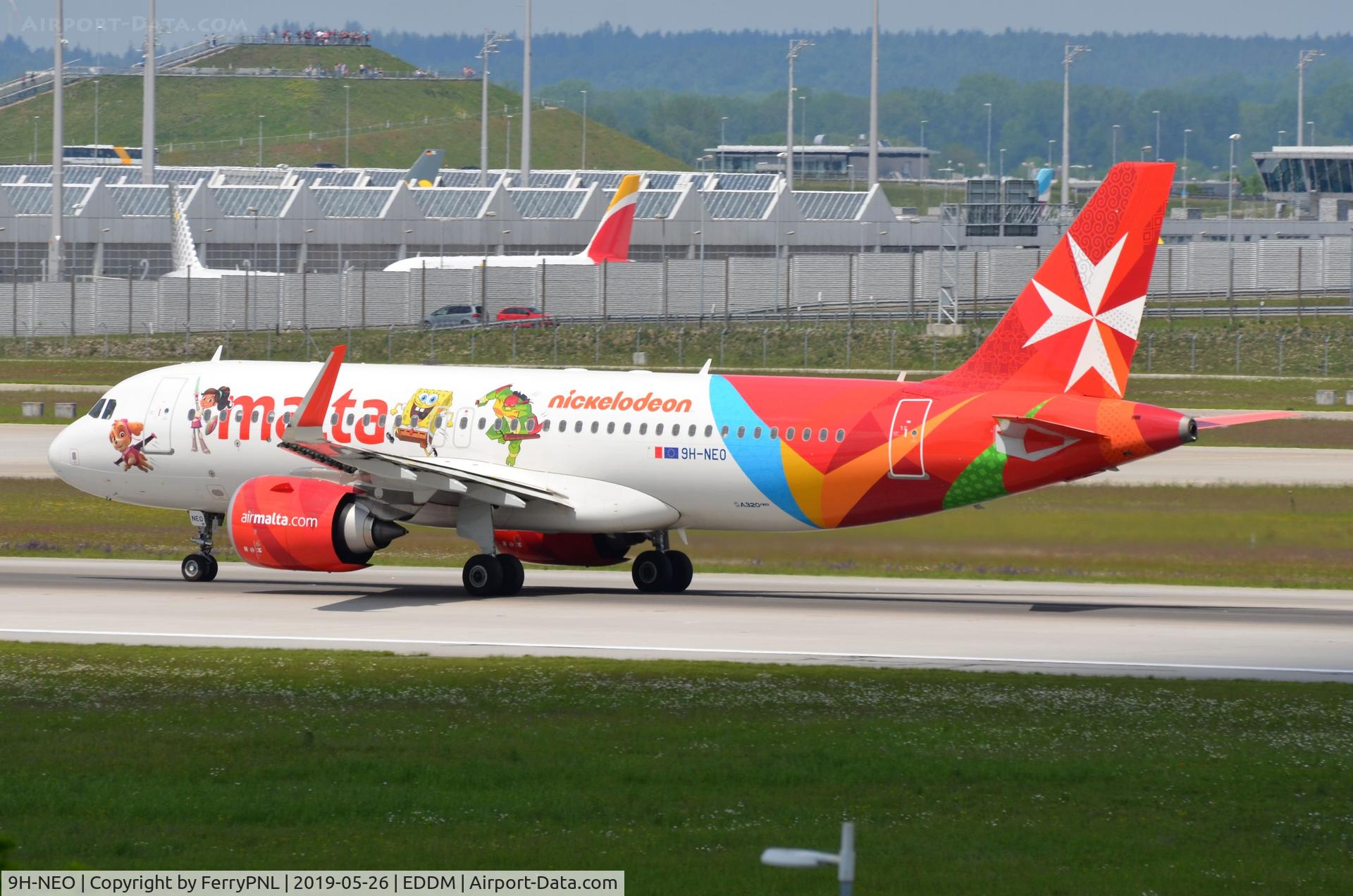 9H-NEO, 2017 Airbus A320-251N C/N 7875, Air Malta A320N arrived in MUC