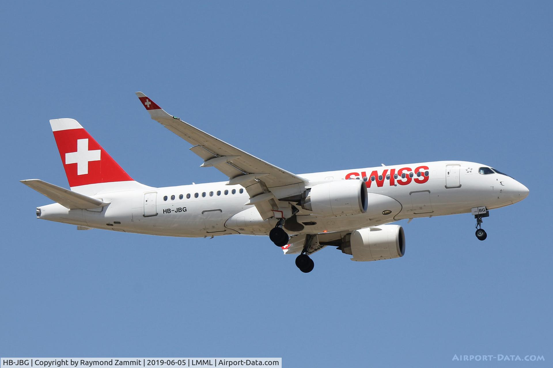 HB-JBG, 2017 Bombardier CSeries CS100 (BD-500-1A10) C/N 50016, Bombardier CS100 HB-JBG Swiss