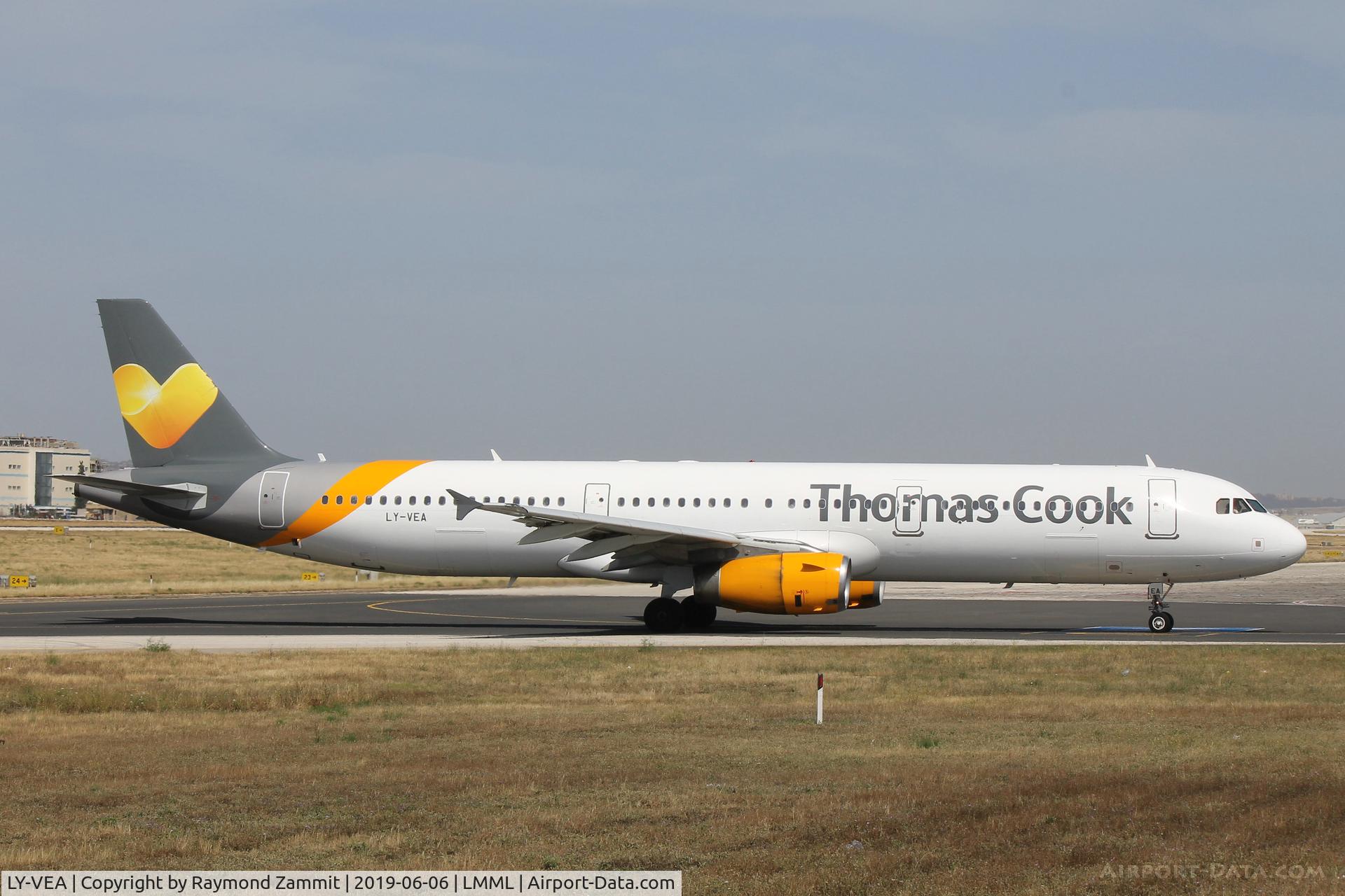 LY-VEA, 2007 Airbus A321-231 C/N 2234, A321 LY-VEA Thomas Cook Airlines