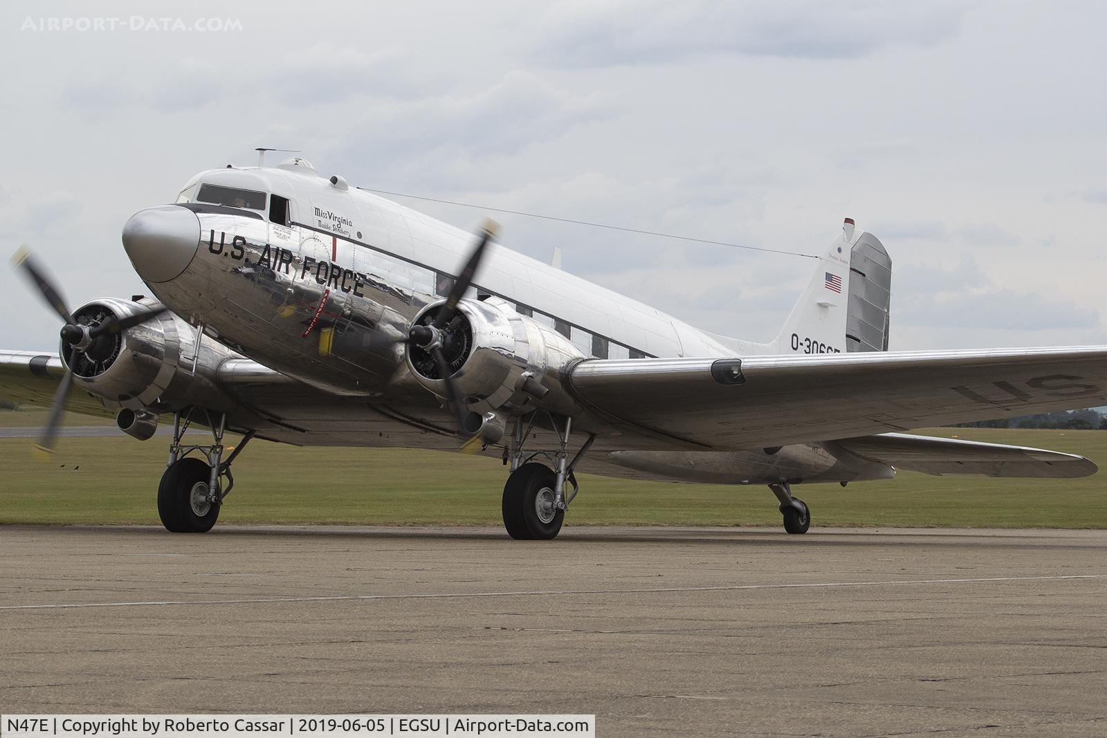 N47E, 1943 Douglas DC-3C (C-47A-60-DL) C/N 13816, Daks Over Normandy 2019 - 43-30665 (Miss Virginia)
