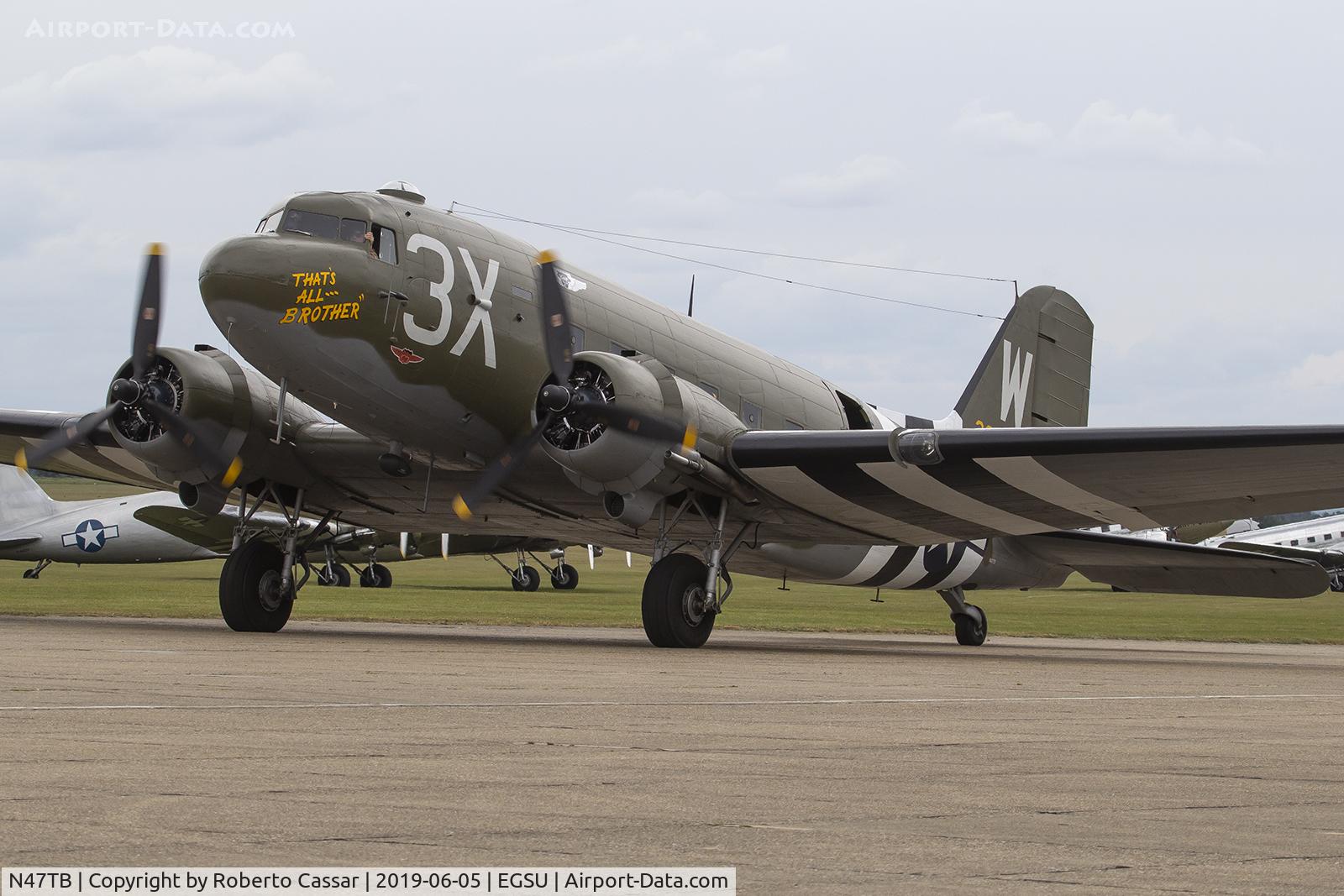 N47TB, 1944 Douglas DC3C (C-47A) C/N 12693, Daks Over Normandy 2019 - 42-92847 (That's All Brother)