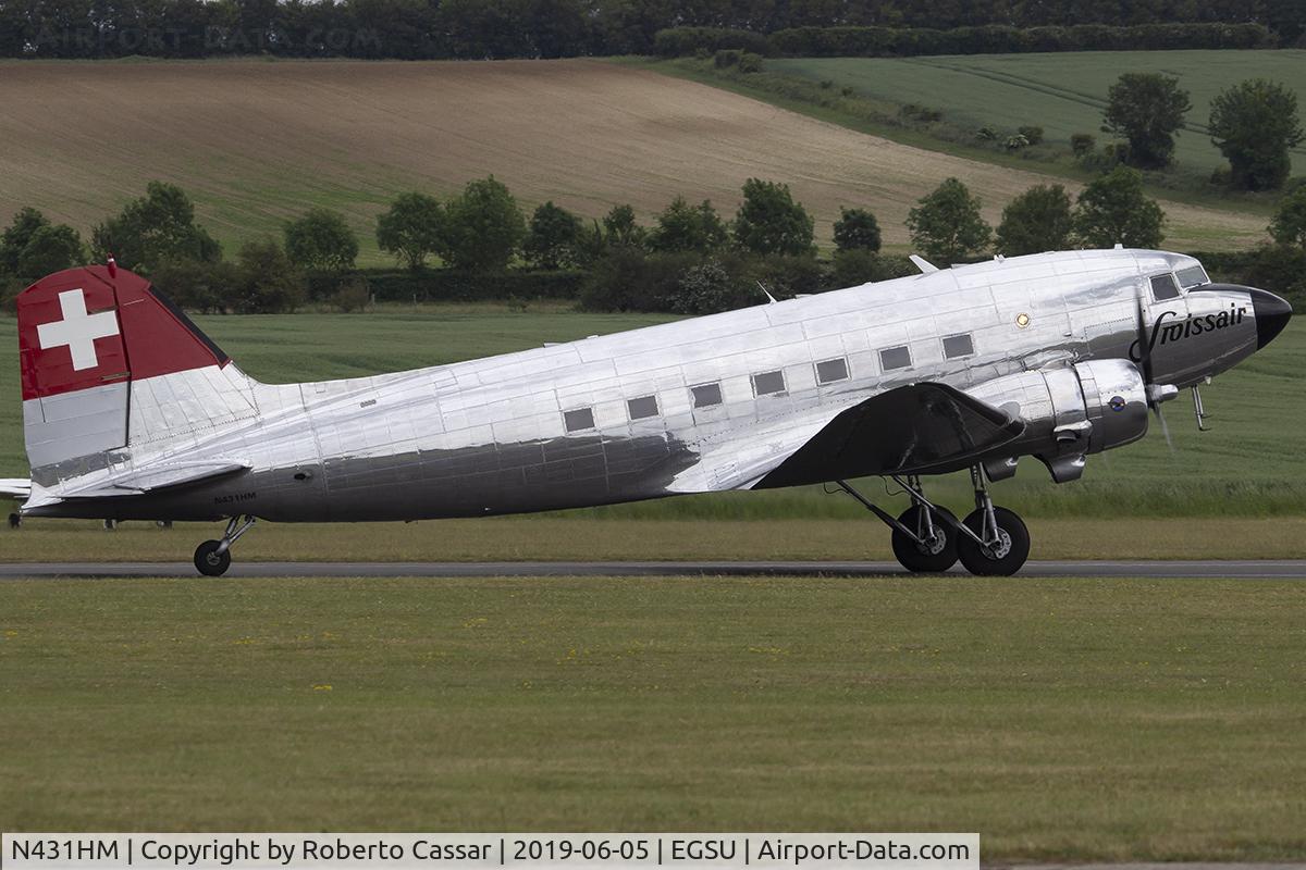 N431HM, 1943 Douglas DC-3C-S1C3G (C-47A) C/N 9995, Daks Over Normandy 2019 - 42-24133