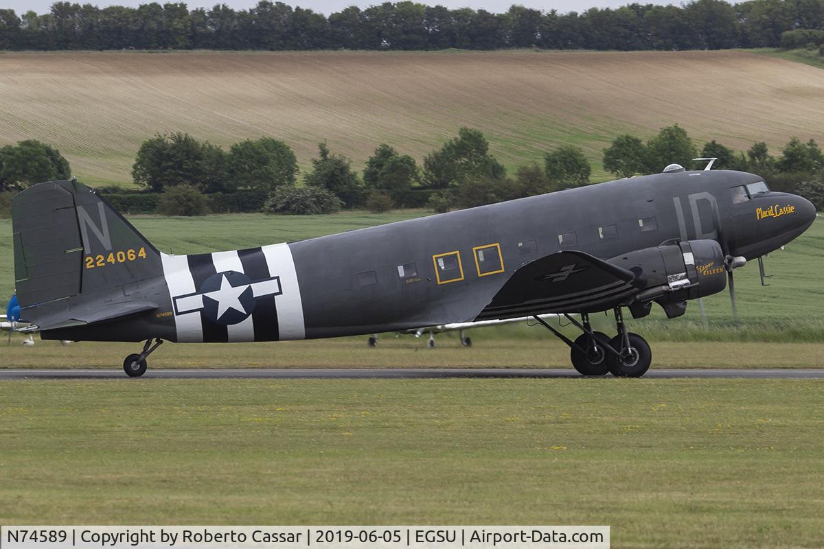 N74589, 1943 Douglas DC3C-S1C3G (C-47A) C/N 9926, Daks Over Normandy 2019 - 42-24064 (Placid Lassie)