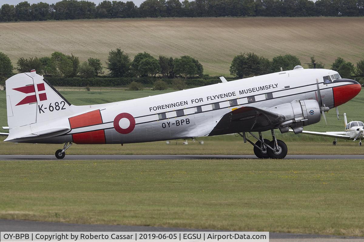 OY-BPB, 1943 Douglas C-47A-85-DL (DC-3A) Skytrain C/N 20019, Daks Over Normandy 2019 - 43-15553