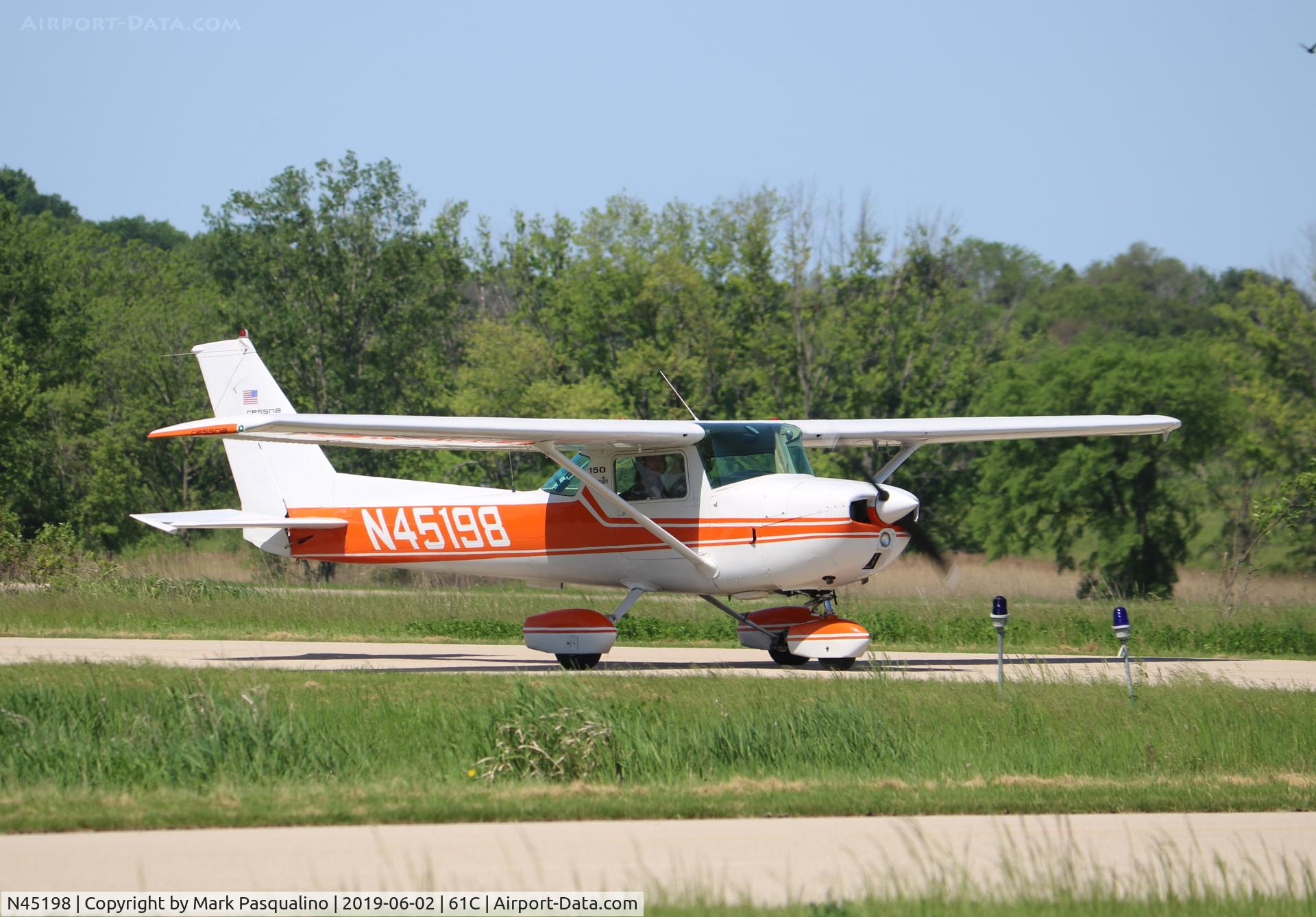 N45198, 1975 Cessna 150M C/N 15076781, Cessna 150M