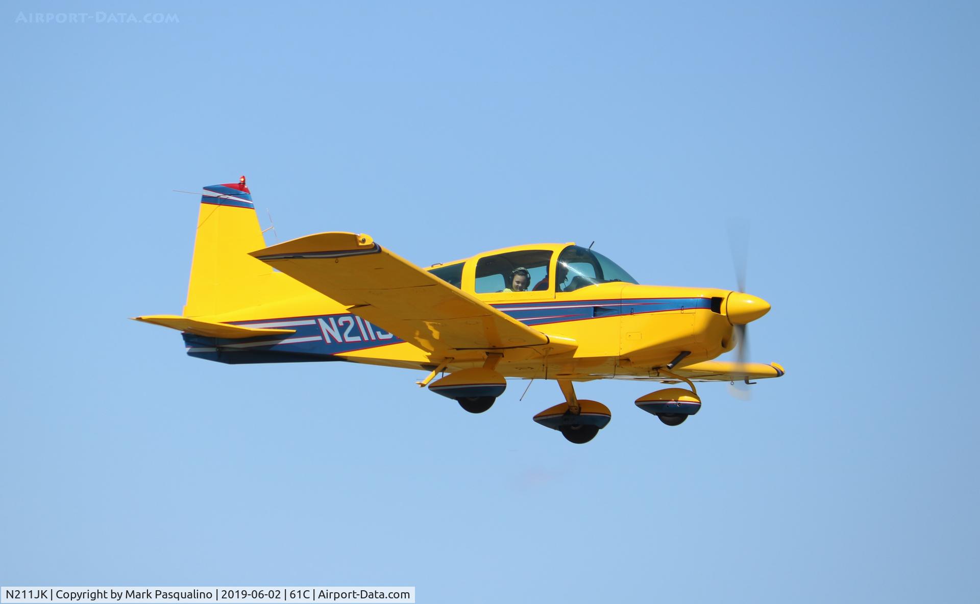 N211JK, 1972 American AA-5 C/N AA5-0049, American AA-5