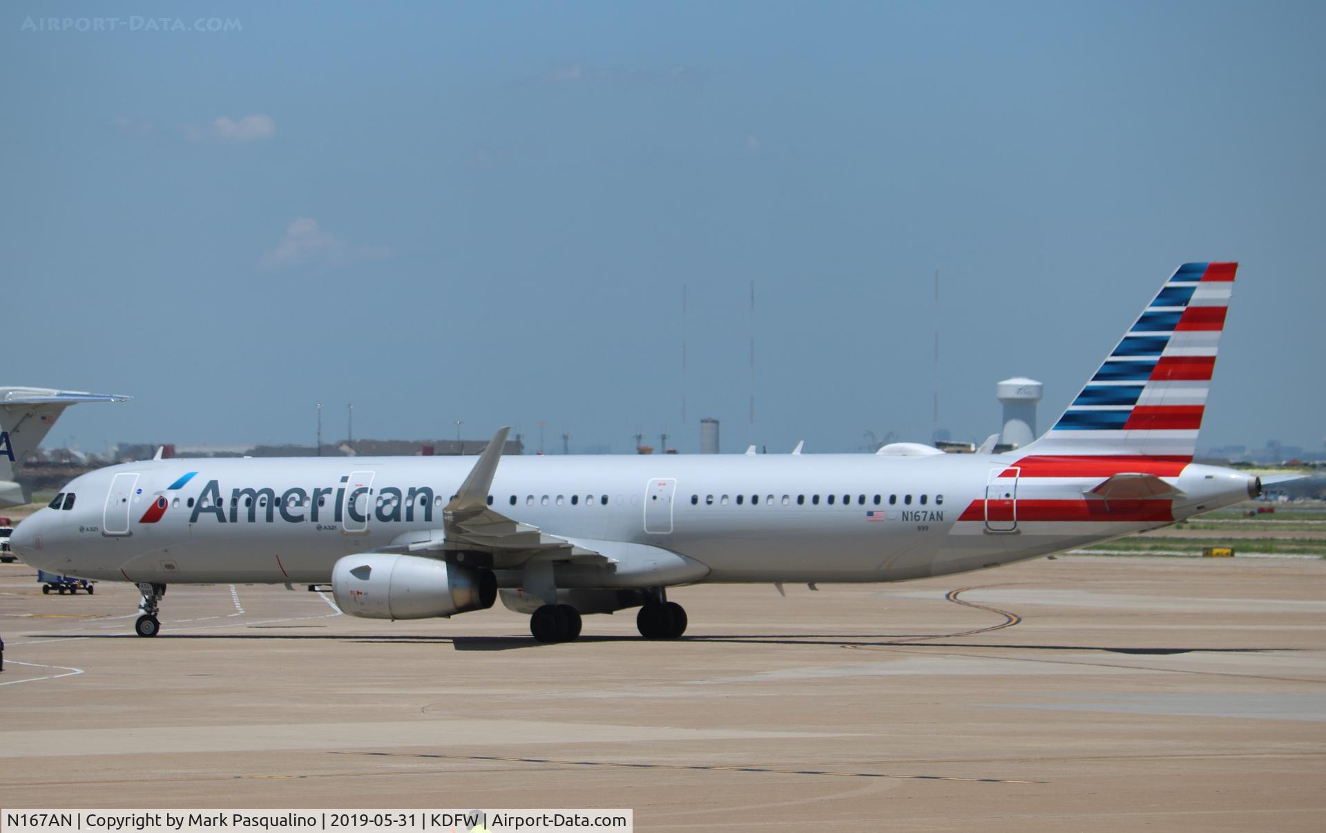 N167AN, 2016 Airbus A321-231 C/N 7013, Airbus A321-231
