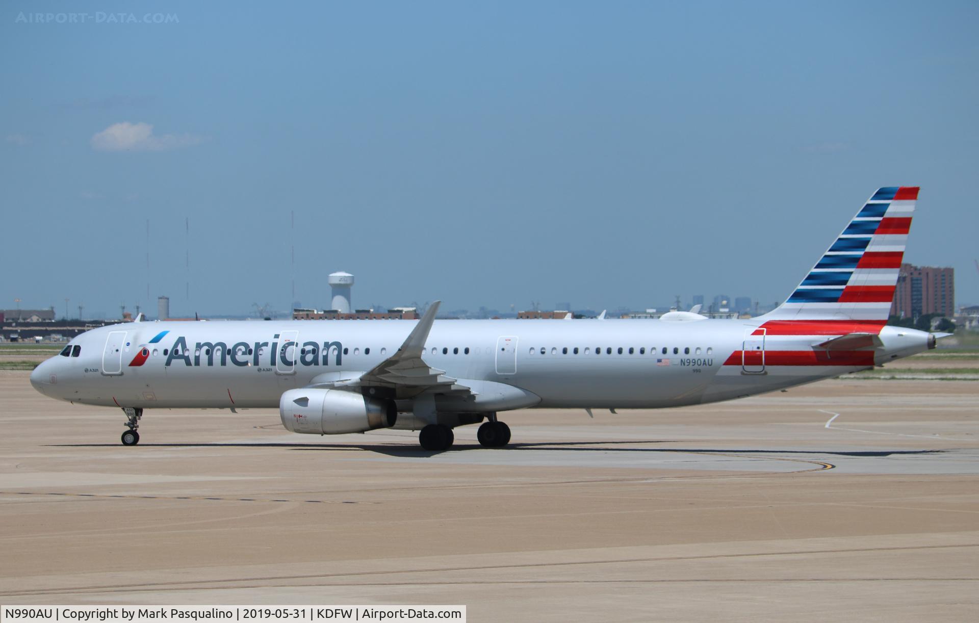 N990AU, 2016 Airbus A321-231 C/N 7336, Airbus A321-231