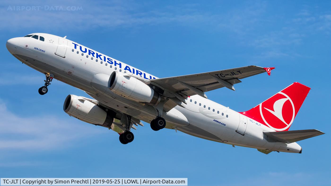 TC-JLT, 2011 Airbus A319-132 C/N 4665, TC-JLT @ Linz Airport