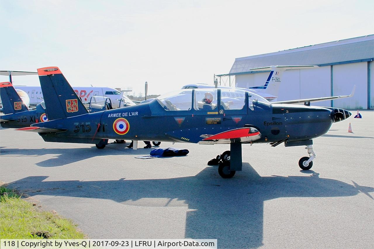 118, Socata TB-30 Epsilon C/N 118, Socata TB-30 Epsilon, Static display, Morlaix-Ploujean airport (LFRU-MXN) Air show 2017
