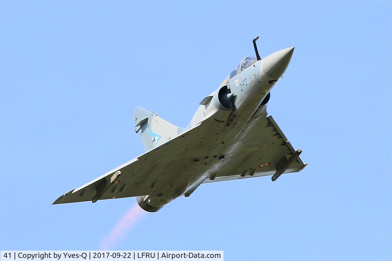 41, Dassault Mirage 2000-5F C/N 41, Dassault Mirage 2000-5F, On display, Morlaix-Ploujean airport (LFRU-MXN) Air show 2017