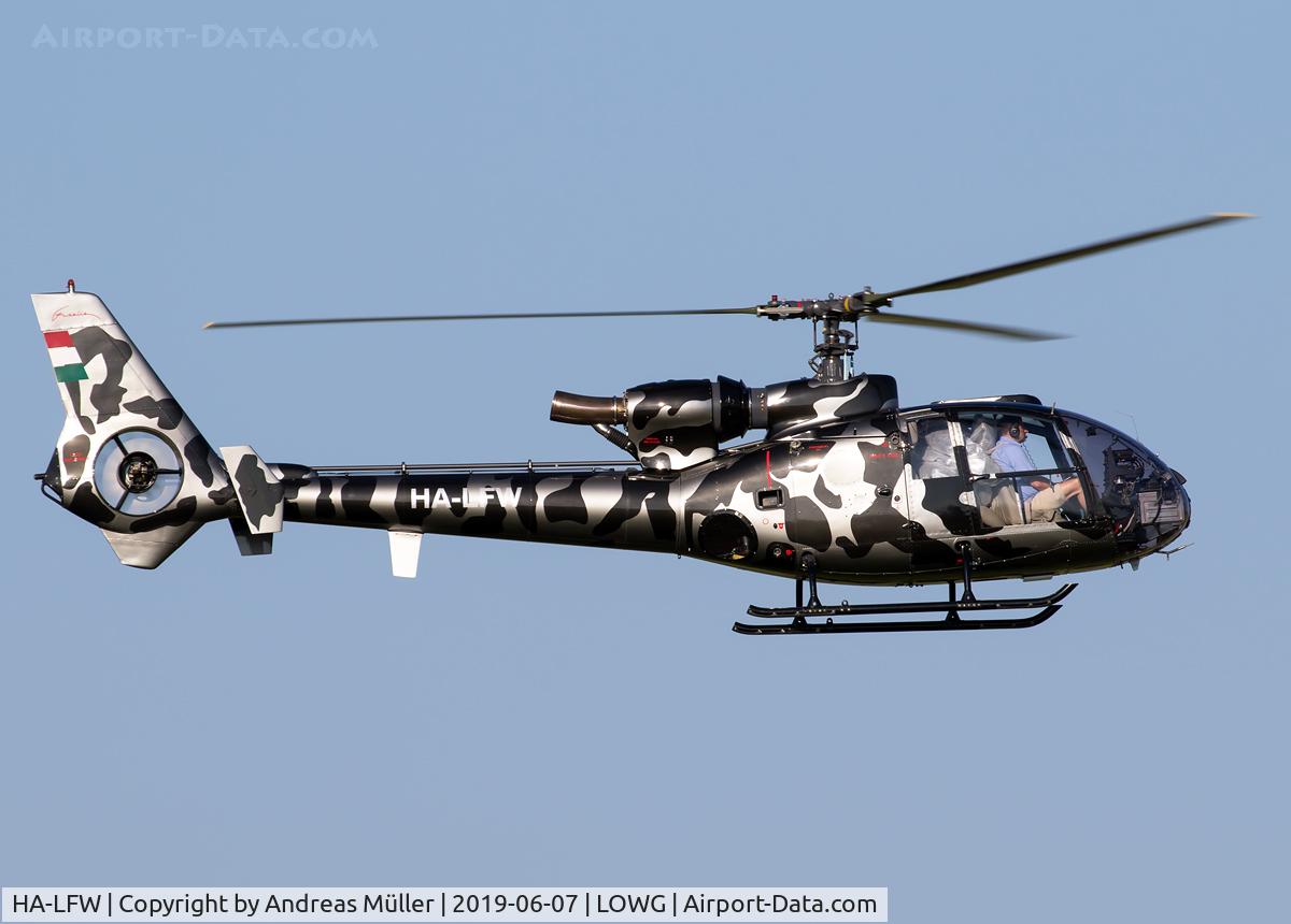 HA-LFW, 1985 Soko HI-42 (SA-341H) Partizan C/N 096, Gazelle