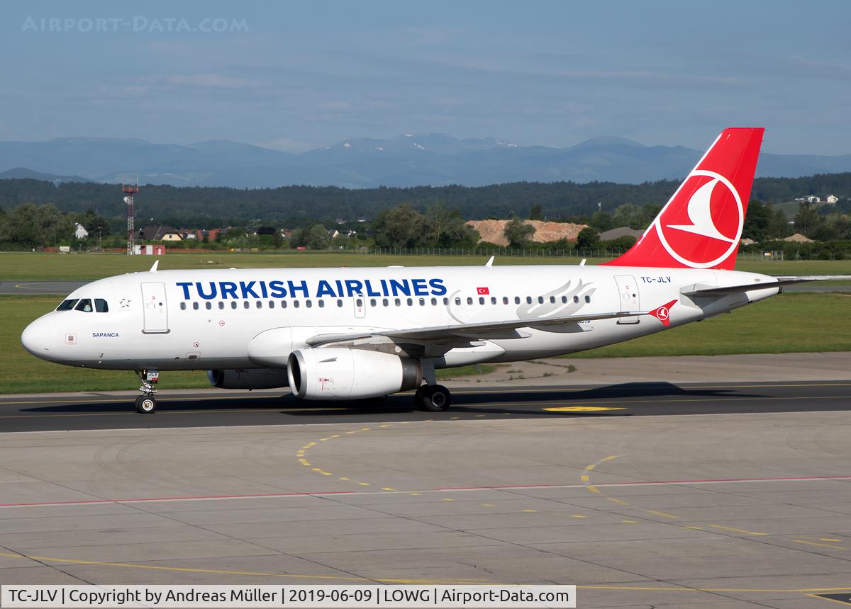 TC-JLV, 2011 Airbus A319-132 C/N 4755, Arriving from Istanbul.