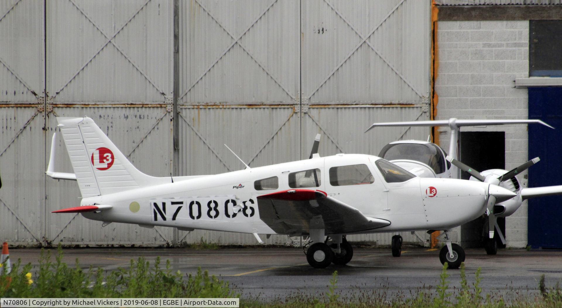 N70806, 2019 Piper PA-28-181 Archer TX C/N 2881134, outside coventry hangers