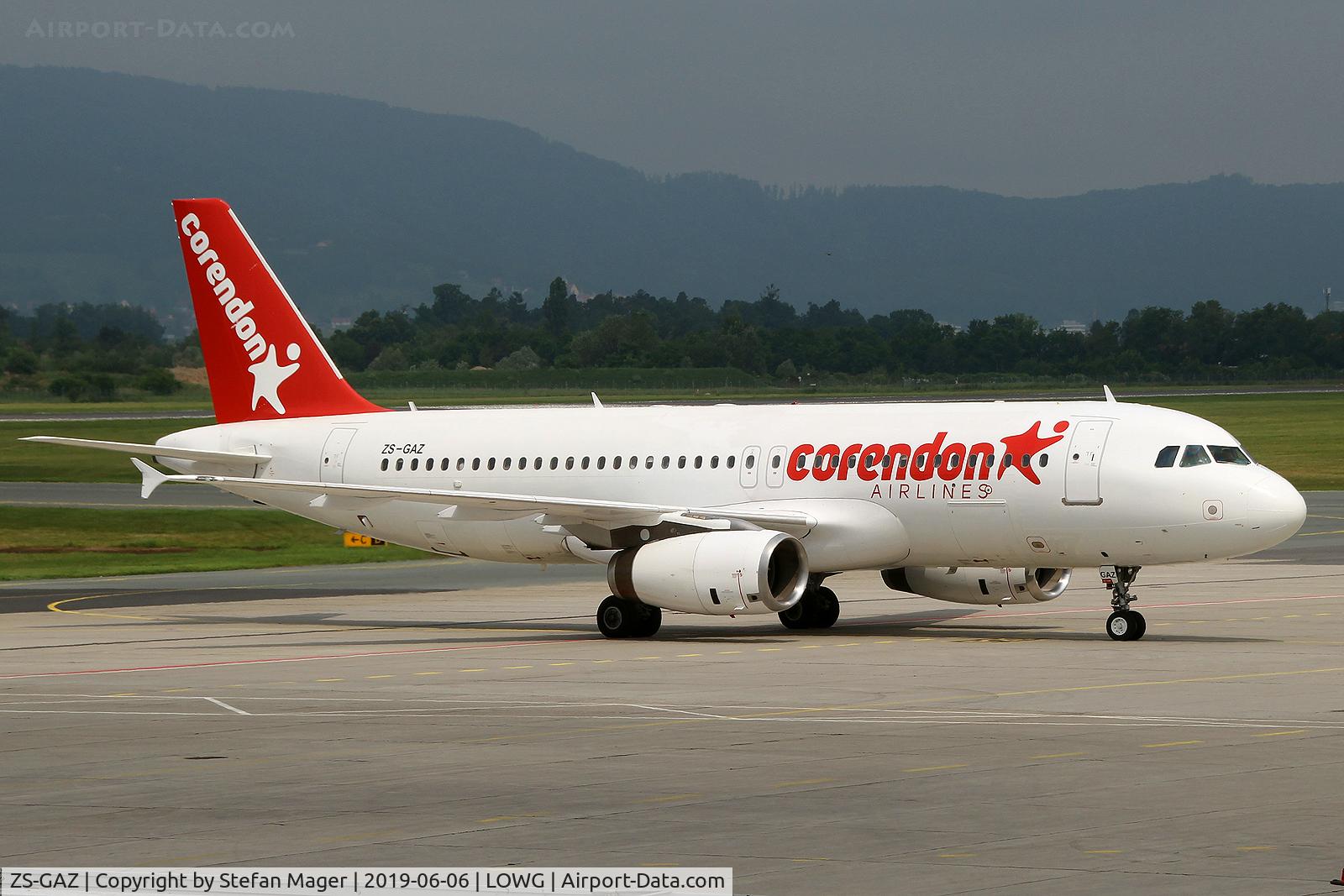 ZS-GAZ, 1989 Airbus A320-231 C/N 081, Corenedon A320-200 @GRZ