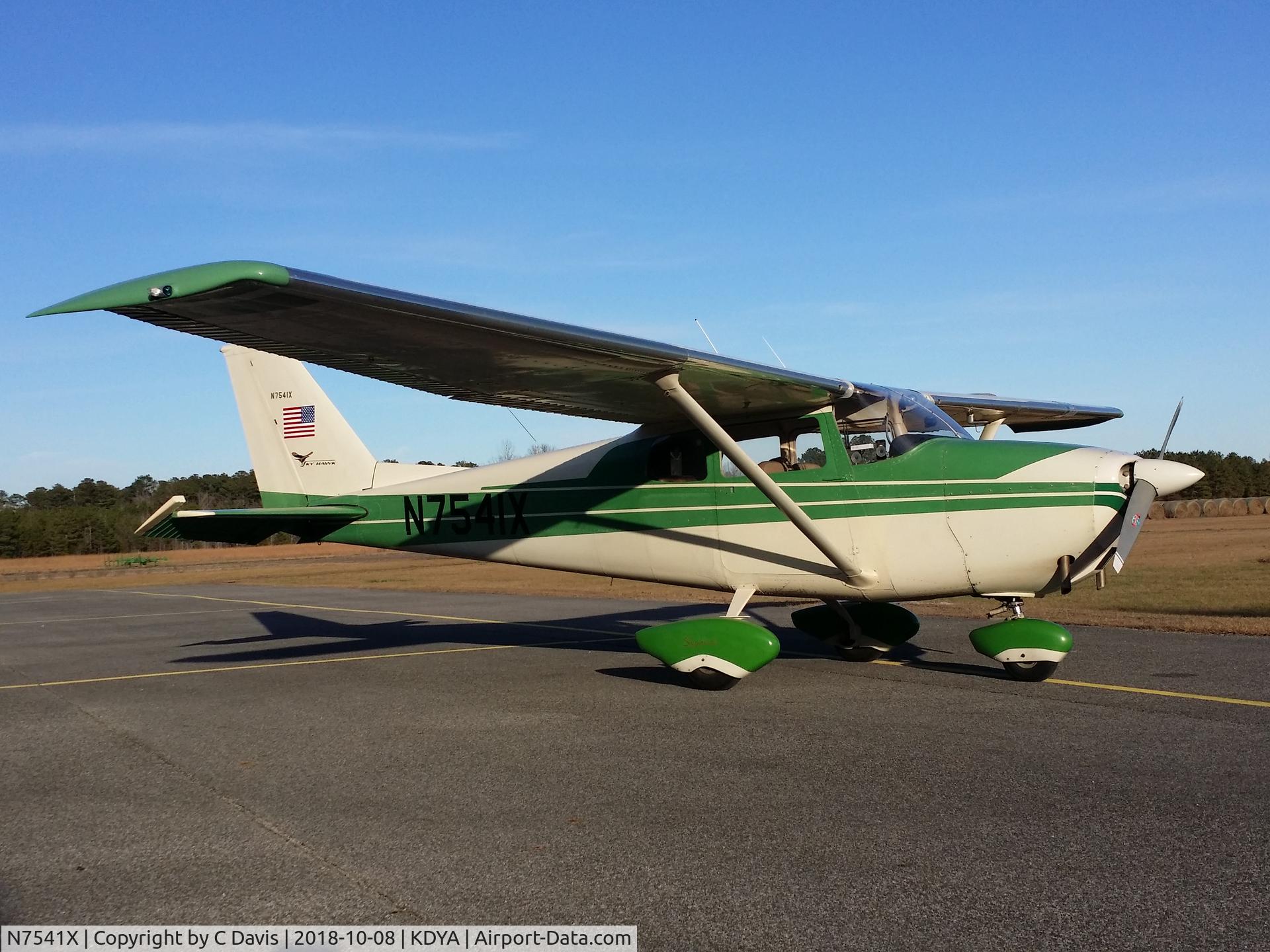 N7541X, 1960 Cessna 172B C/N 17248041, Original Paint,  Continental O-300D, Horton STOL Kit