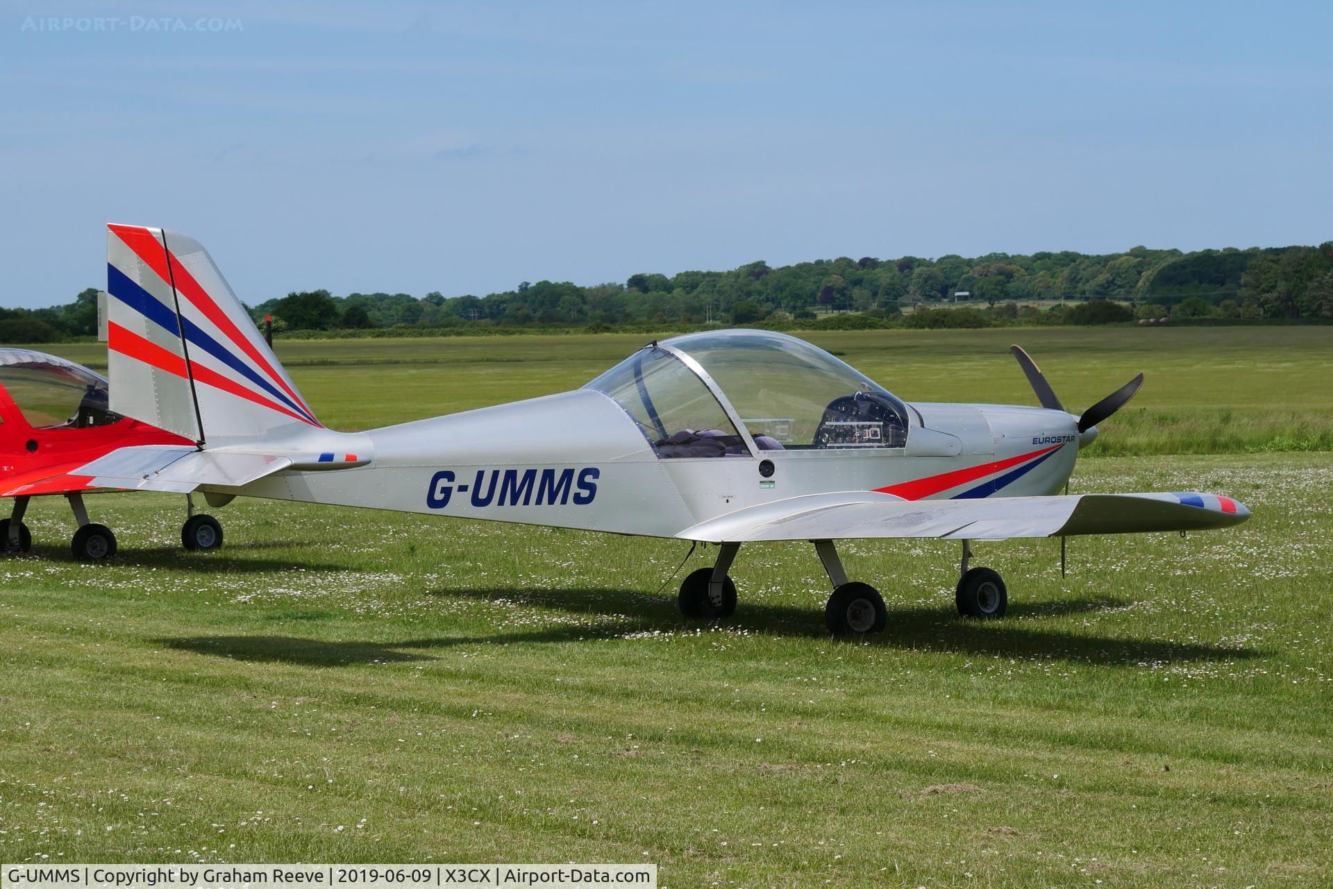 G-UMMS, 2005 Cosmik EV-97 TeamEurostar UK C/N 2316, Parked at Northrepps.
