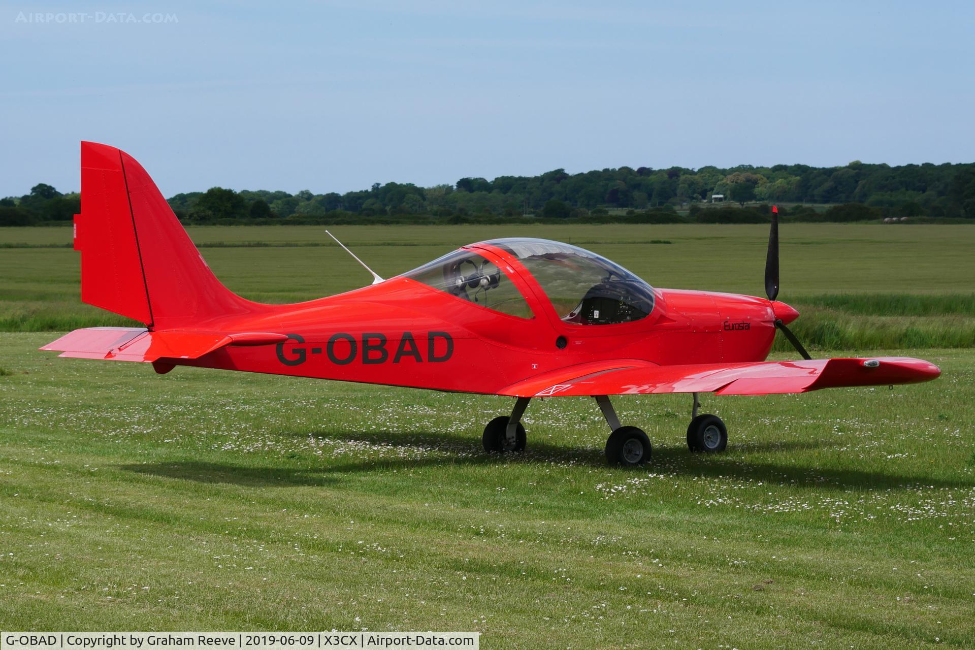 G-OBAD, 2014 Evektor EV-97 EuroStar SL C/N 2014-4210, 2014-4210