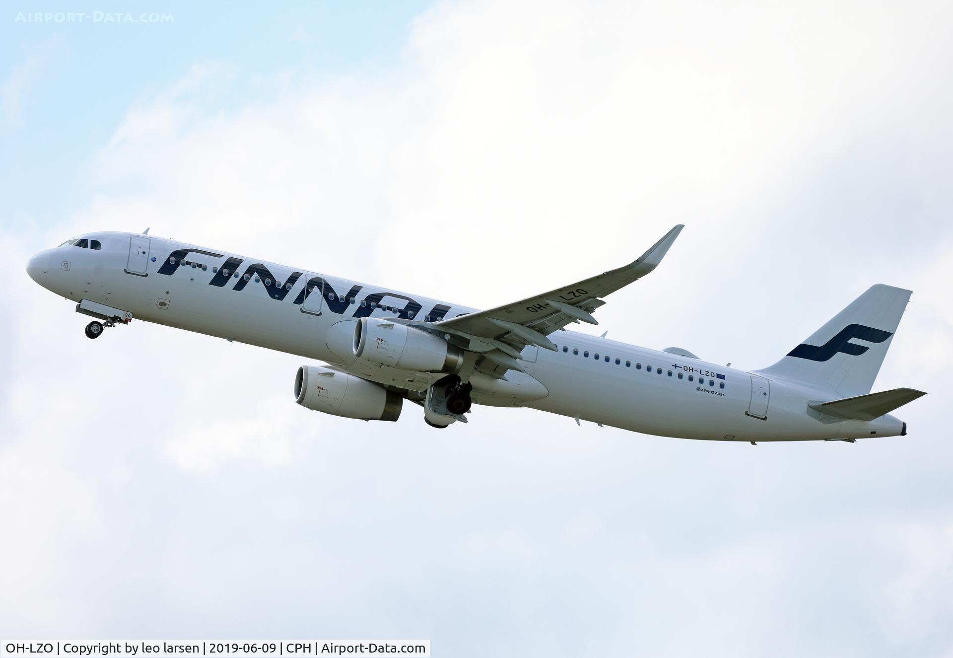 OH-LZO, 2017 Airbus A321-231 C/N 7611, Copenhagen 9.6.2019