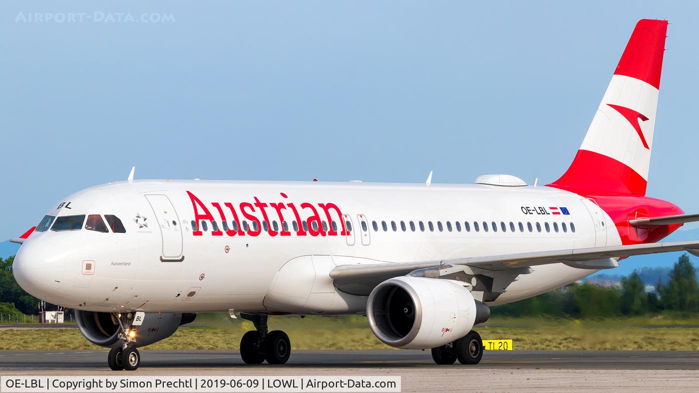 OE-LBL, 2003 Airbus A320-214 C/N 2009, OE-LBL @ Linz Airport