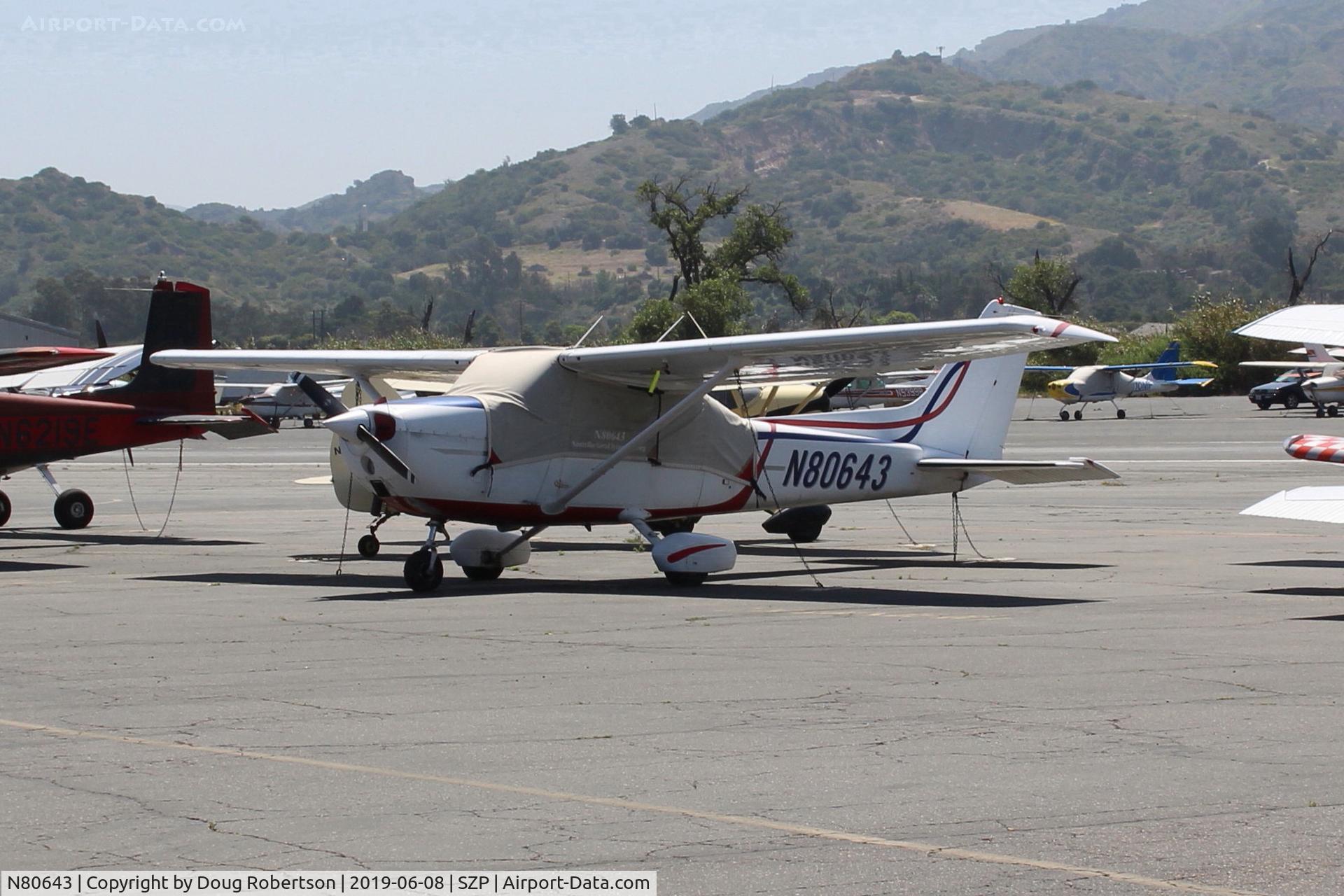 N80643, 1976 Cessna 172M C/N 17266687, 1976 Cessna 172M SKYHAWK, Lycoming O-320-E2D 150 Hp