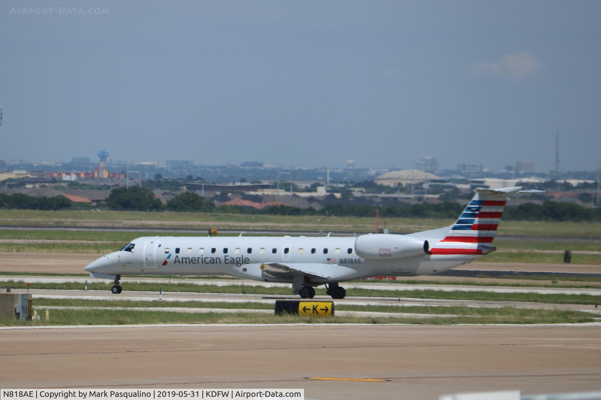 N818AE, 2002 Embraer ERJ-140LR (EMB-135KL) C/N 145561, EMB-135KL