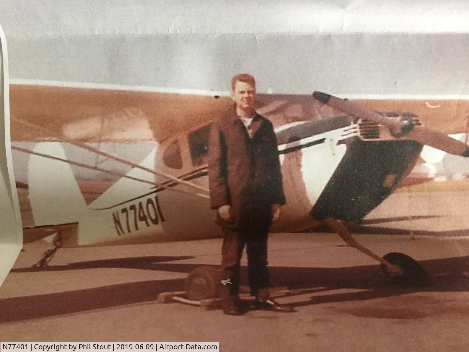 N77401, 1946 Cessna 140 C/N 11842, Don Turnbaugh learning to fly at the Oakland Squadron Flying Club at Hayward Ca. in the late 50's early 60's in this plane.