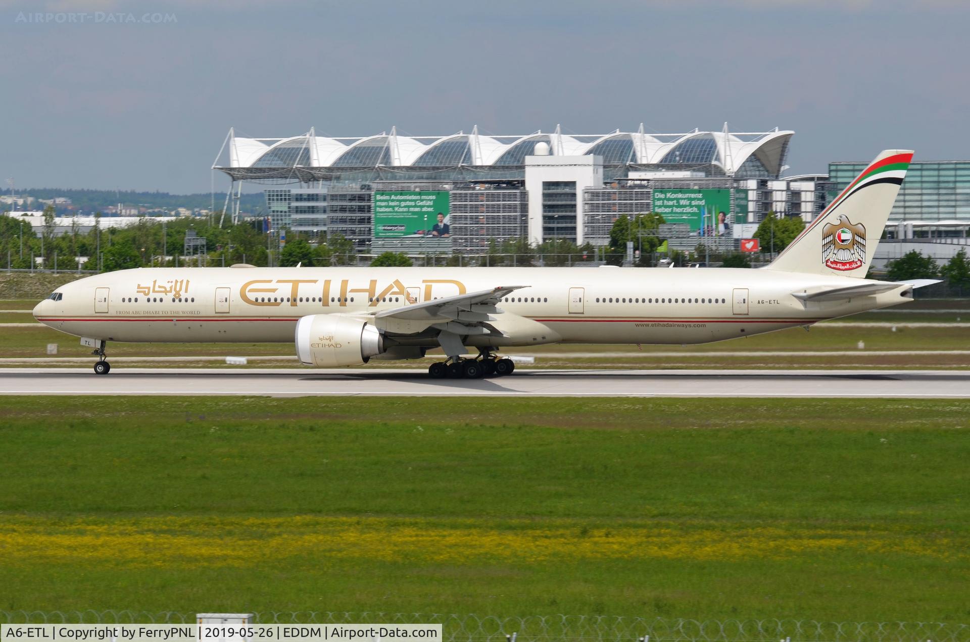 A6-ETL, 2012 Boeing 777-3FX/ER C/N 39687, Etihad B773