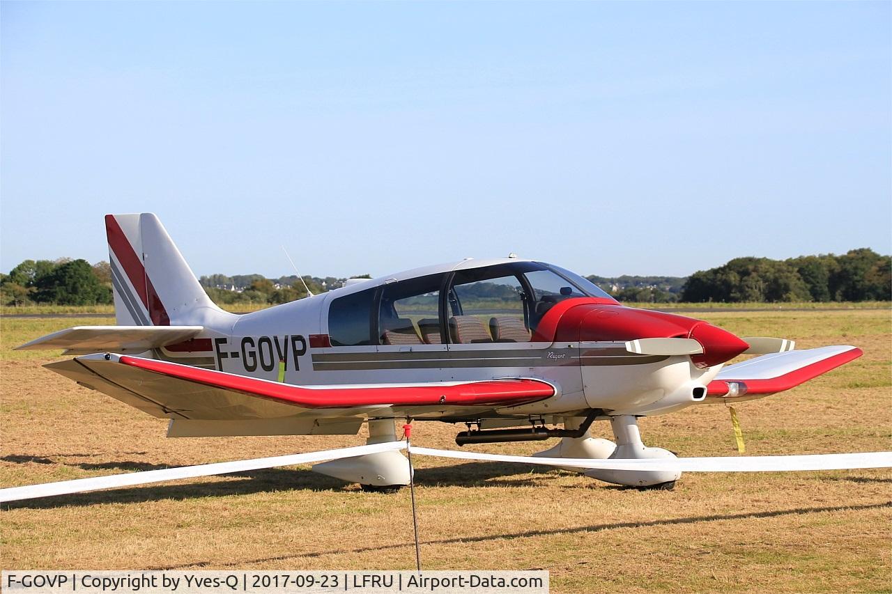 F-GOVP, Robin DR-400-180 Regent Regent C/N 2328, Robin DR-400-180 Regent, Static display, Morlaix-Ploujean airport (LFRU-MXN) air show 2017