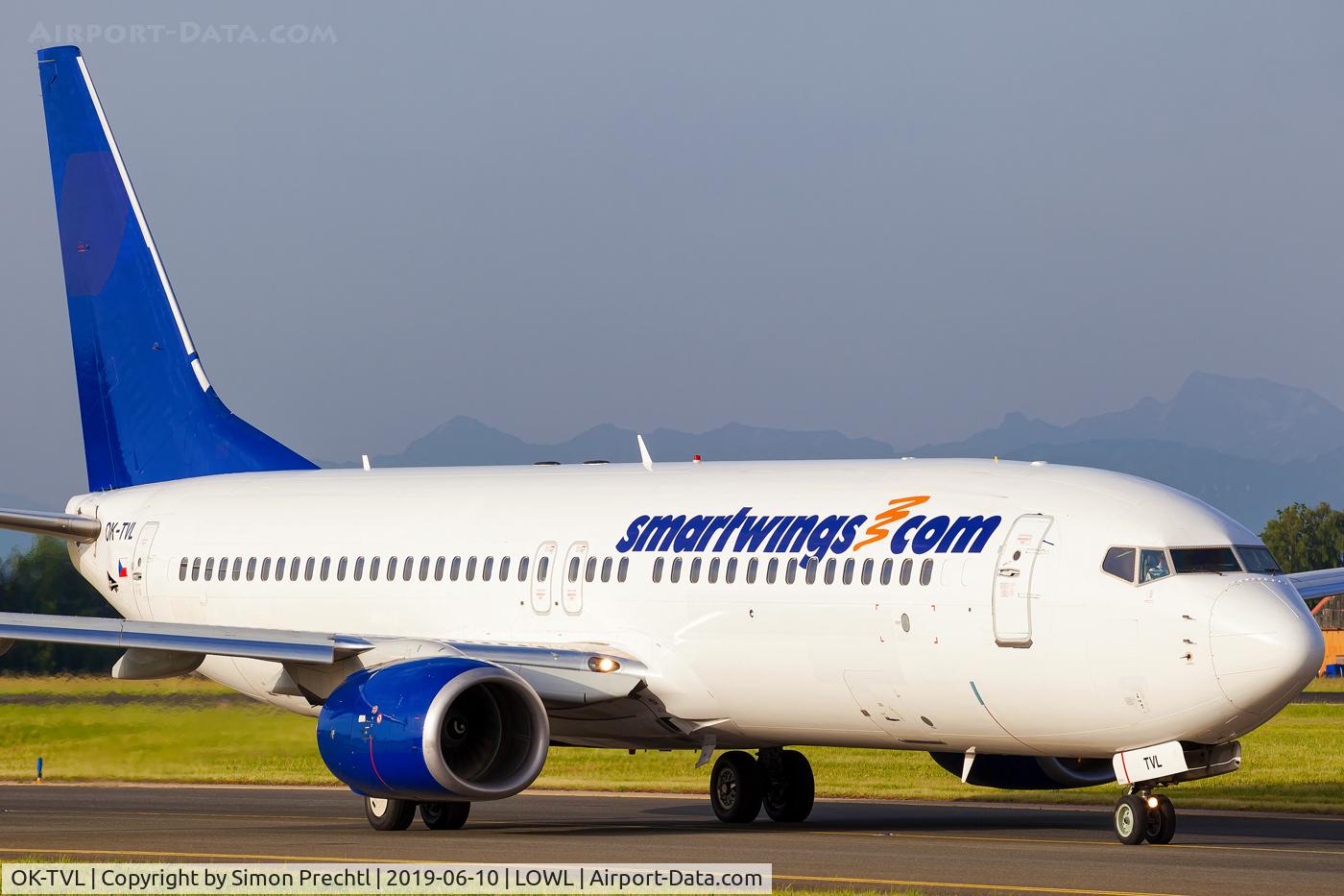 OK-TVL, 2010 Boeing 737-8FN C/N 37076, OK-TVL @ Linz Airport