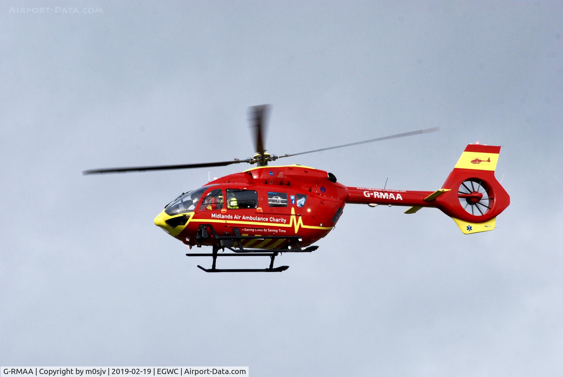 G-RMAA, 2017 Airbus Helicopters H-145 (BK-117D-2) C/N 20166, West Midlands Air Ambulance taken at Cosford