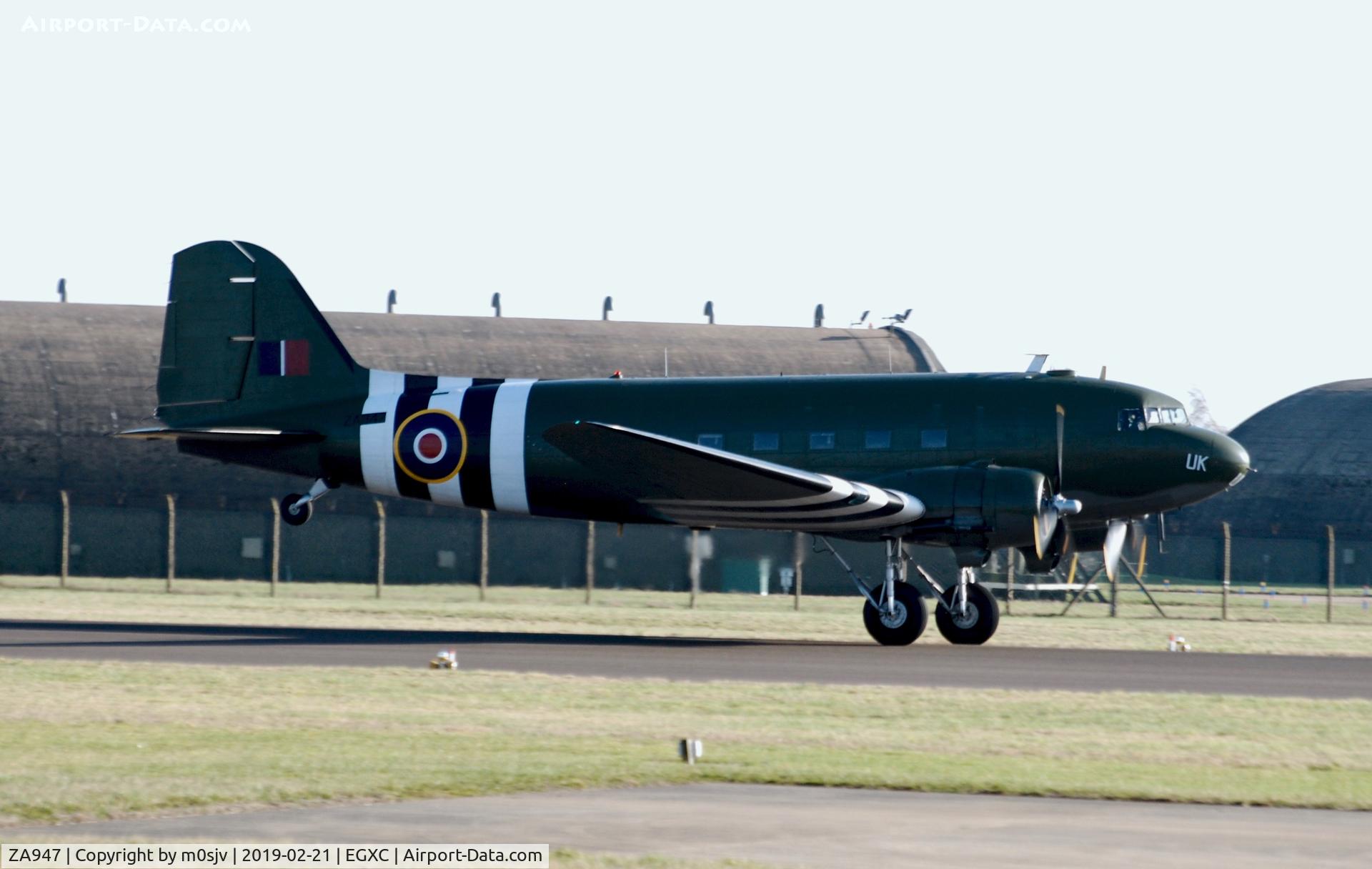 ZA947, 1943 Douglas C-47A-60-DL Dakota III C/N 10200, Taken from ctash gate 1